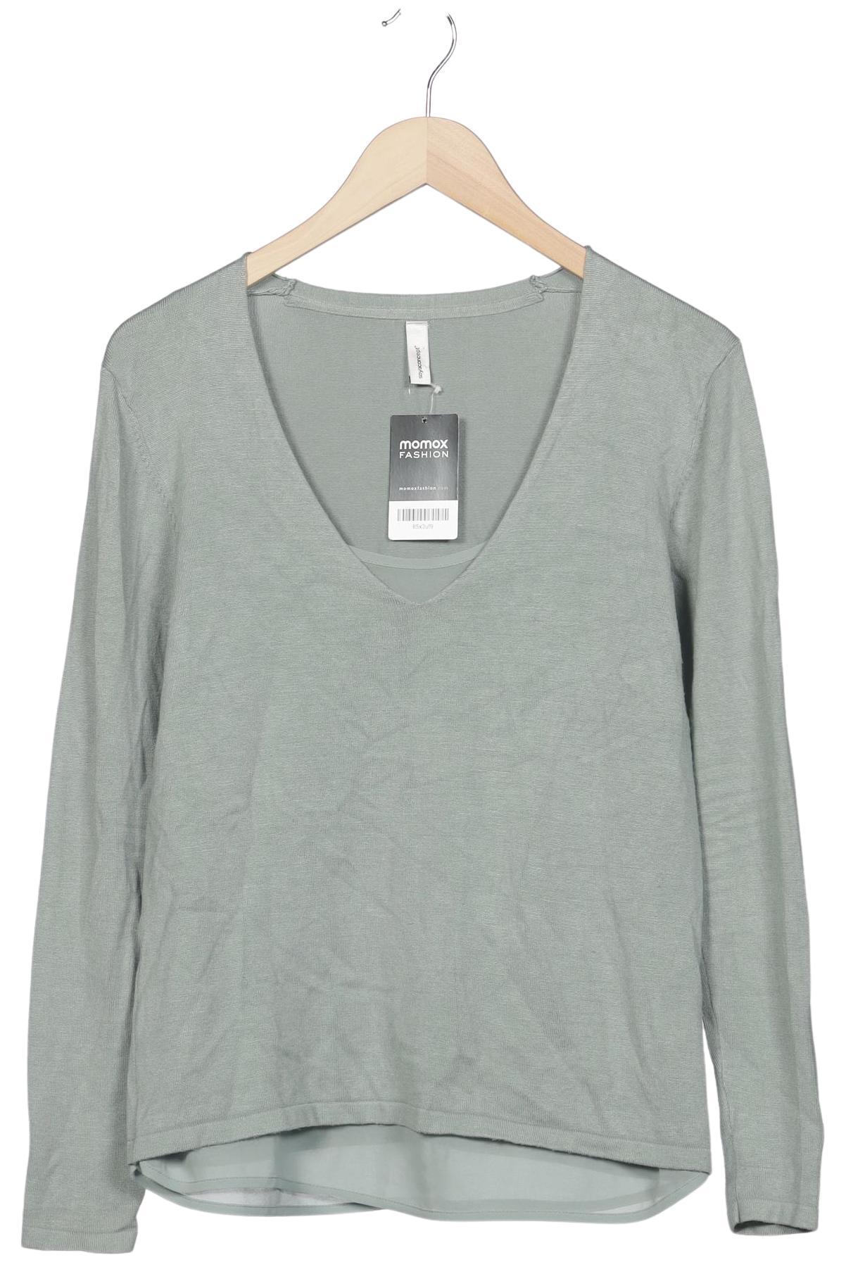 

soyaconcept Damen Pullover, hellgrün, Gr. 38