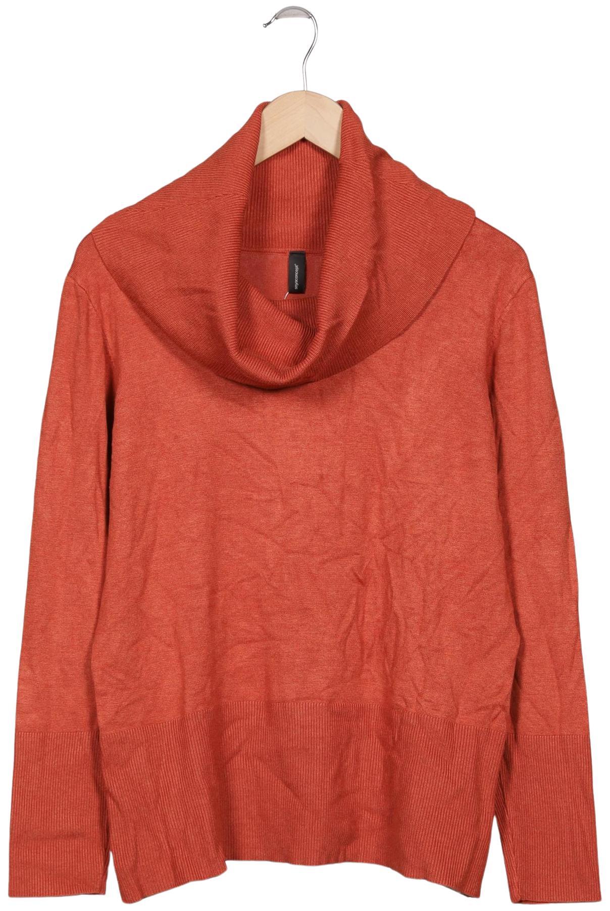 

soyaconcept Damen Pullover, orange, Gr. 46