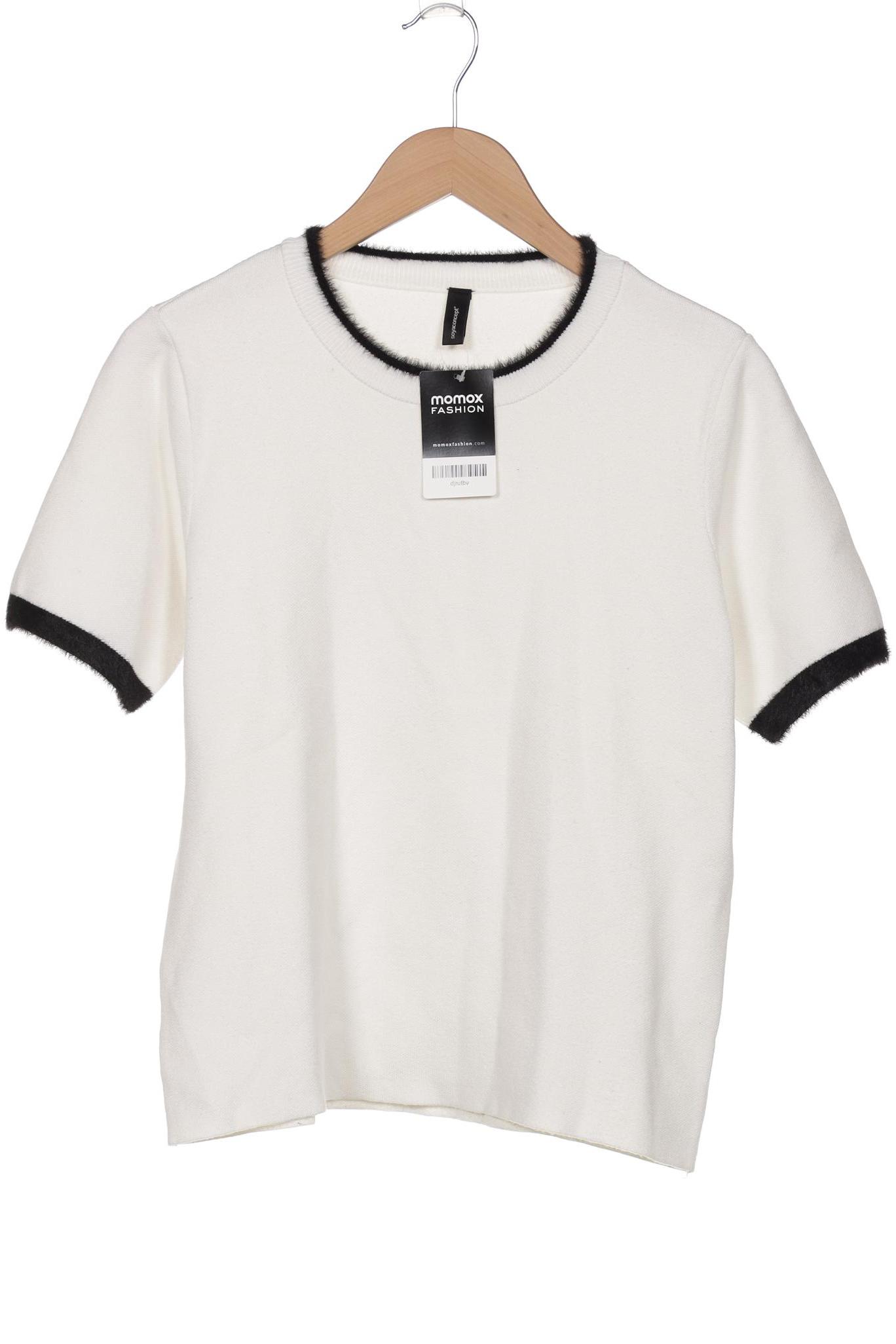 

soyaconcept Damen Pullover, weiß, Gr. 38