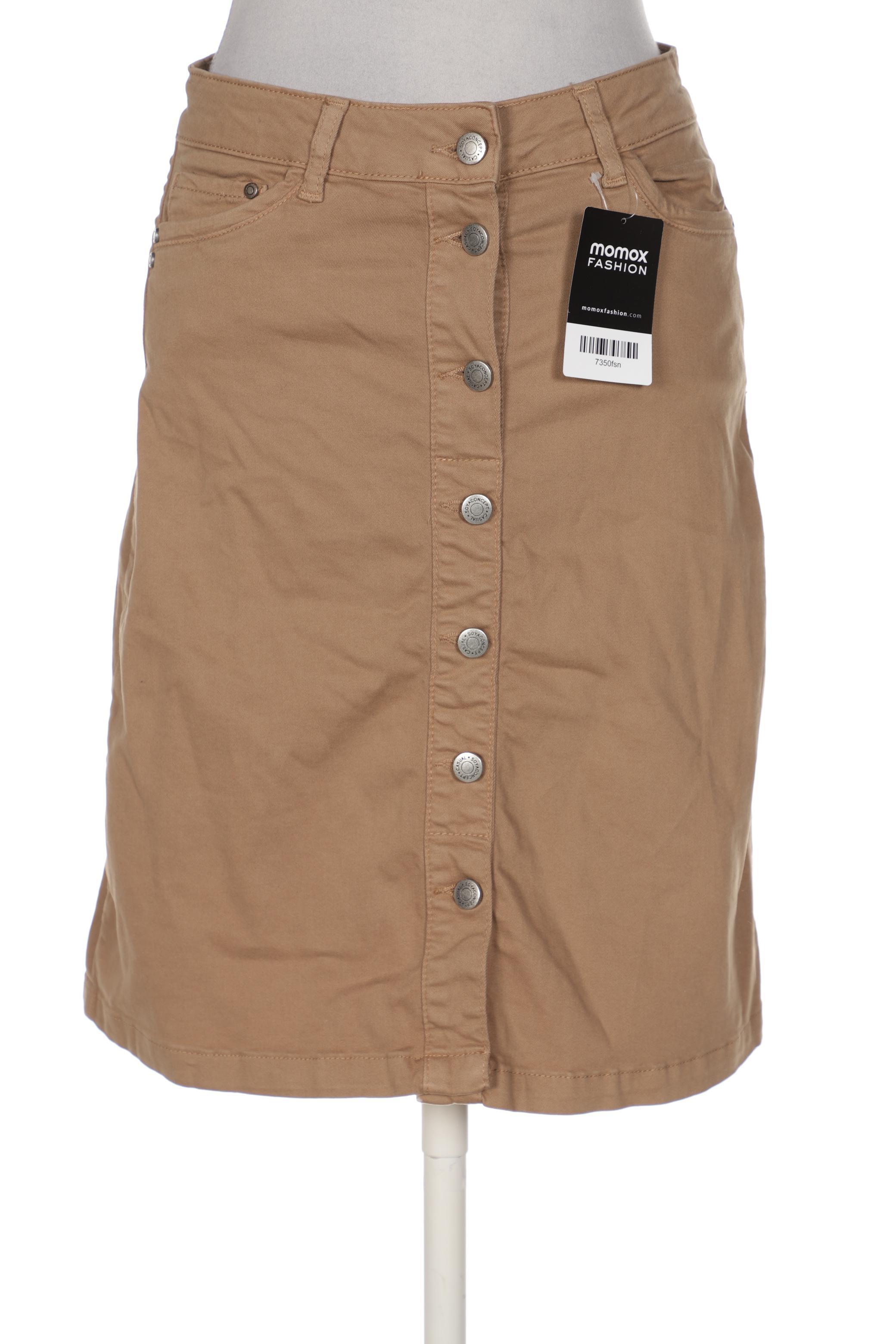 Thumbnail - soyaconcept Damen Rock, beige, Gr. 34