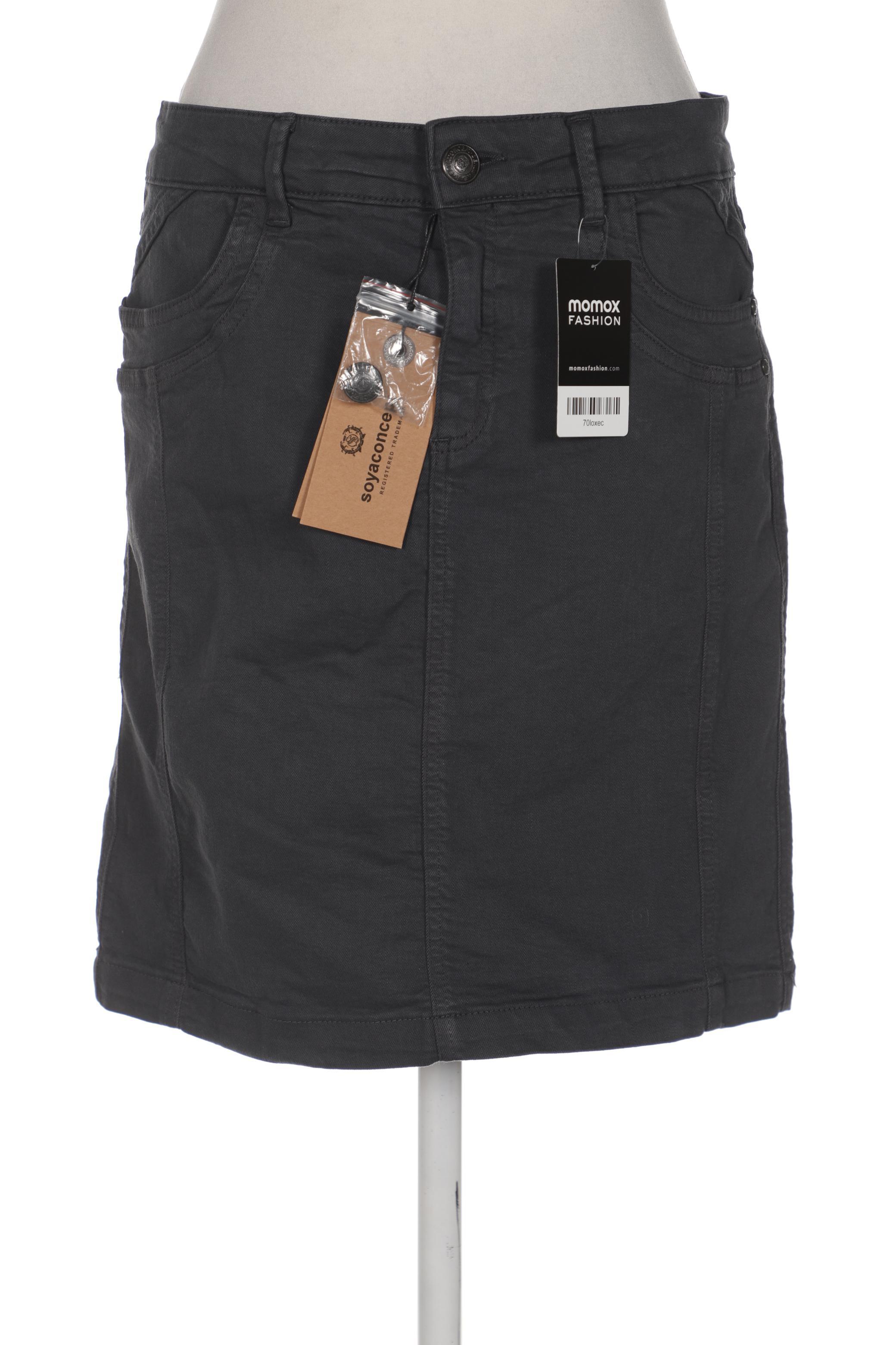 

soyaconcept Damen Rock, grau, Gr. 38