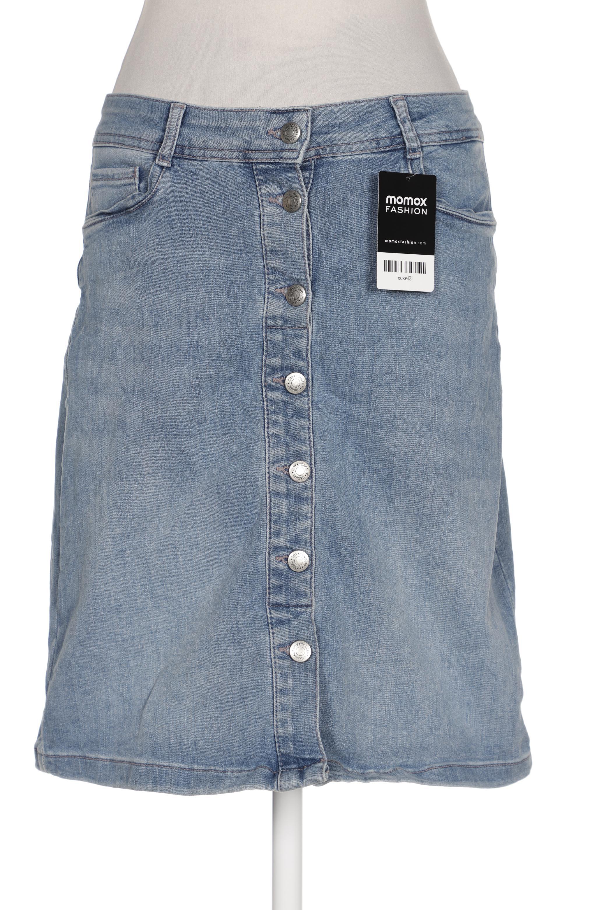 

soyaconcept Damen Rock, hellblau, Gr. 36