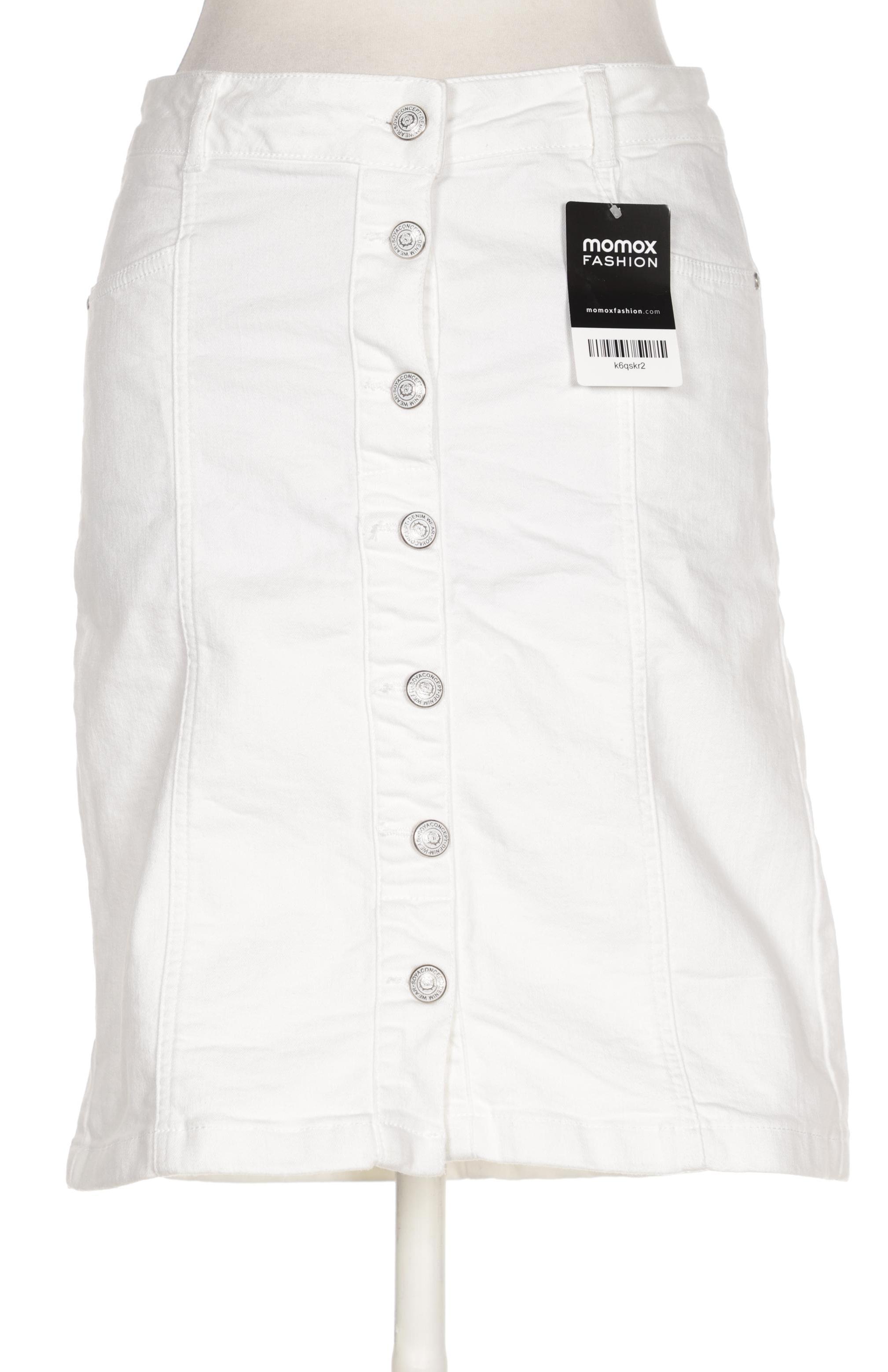 

soyaconcept Damen Rock, weiß, Gr. 34