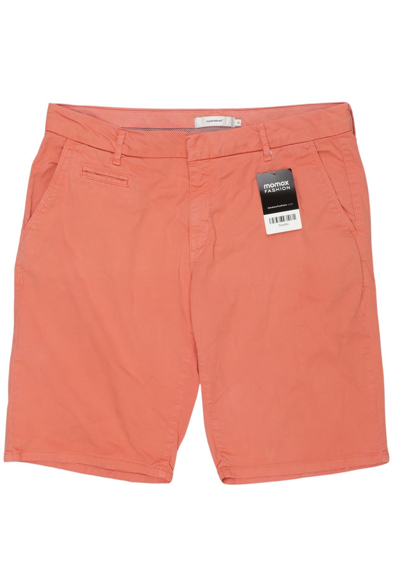 

soyaconcept Damen Shorts, rot, Gr. 40