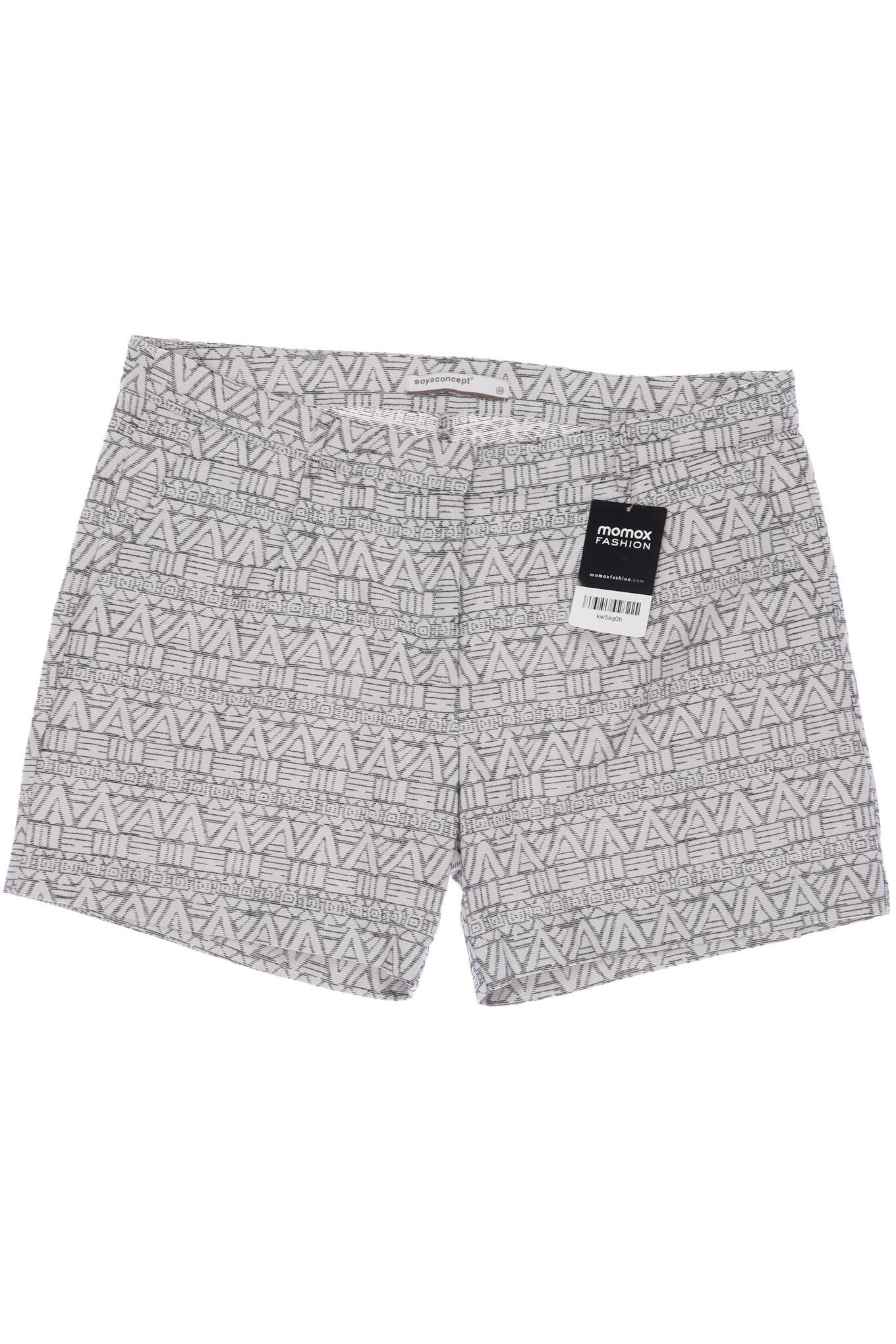 

soyaconcept Damen Shorts, weiß, Gr. 40