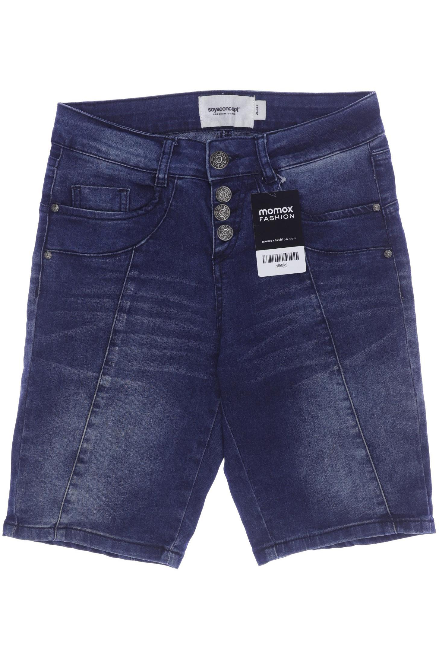

soyaconcept Damen Shorts, marineblau, Gr. 26