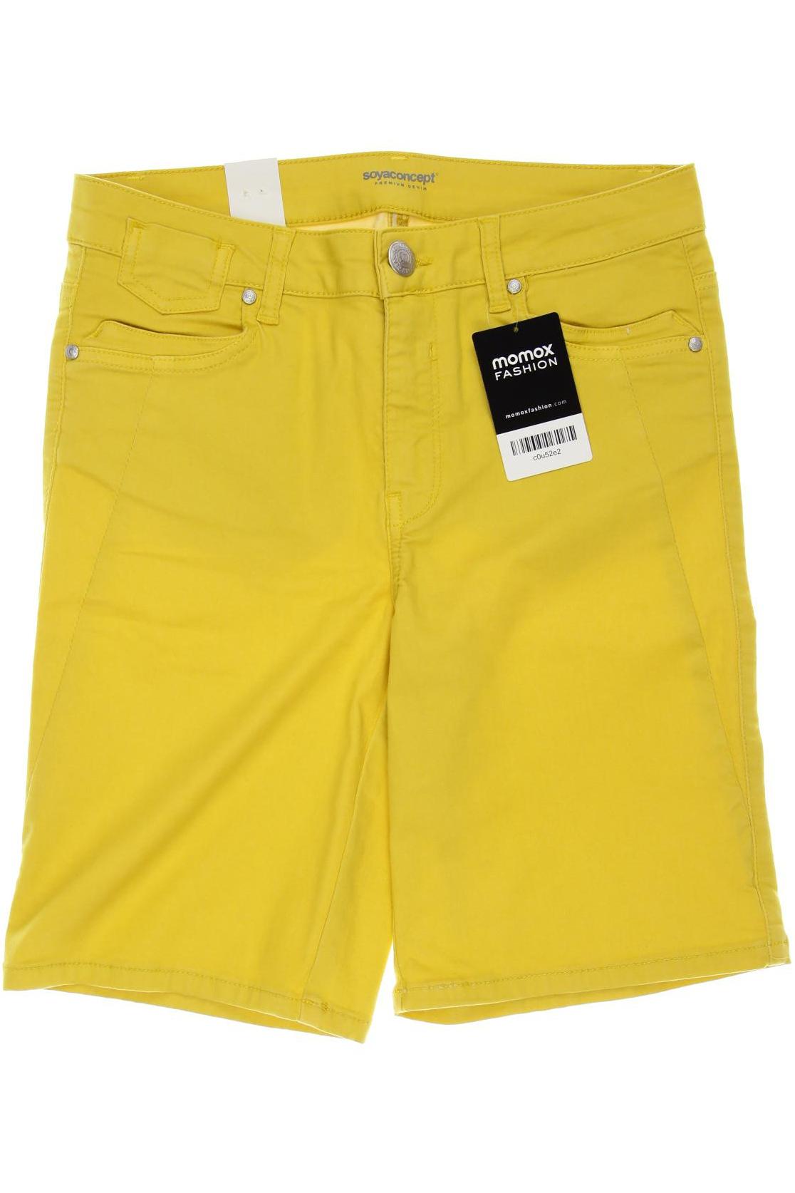 

soyaconcept Damen Shorts, gelb, Gr. 38