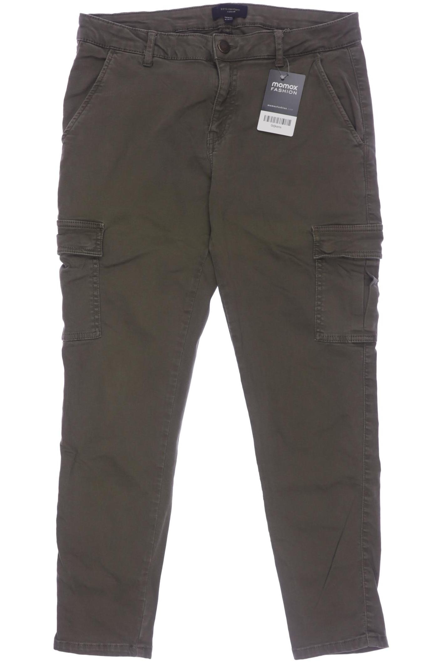 

soyaconcept Damen Stoffhose, grün, Gr. 29
