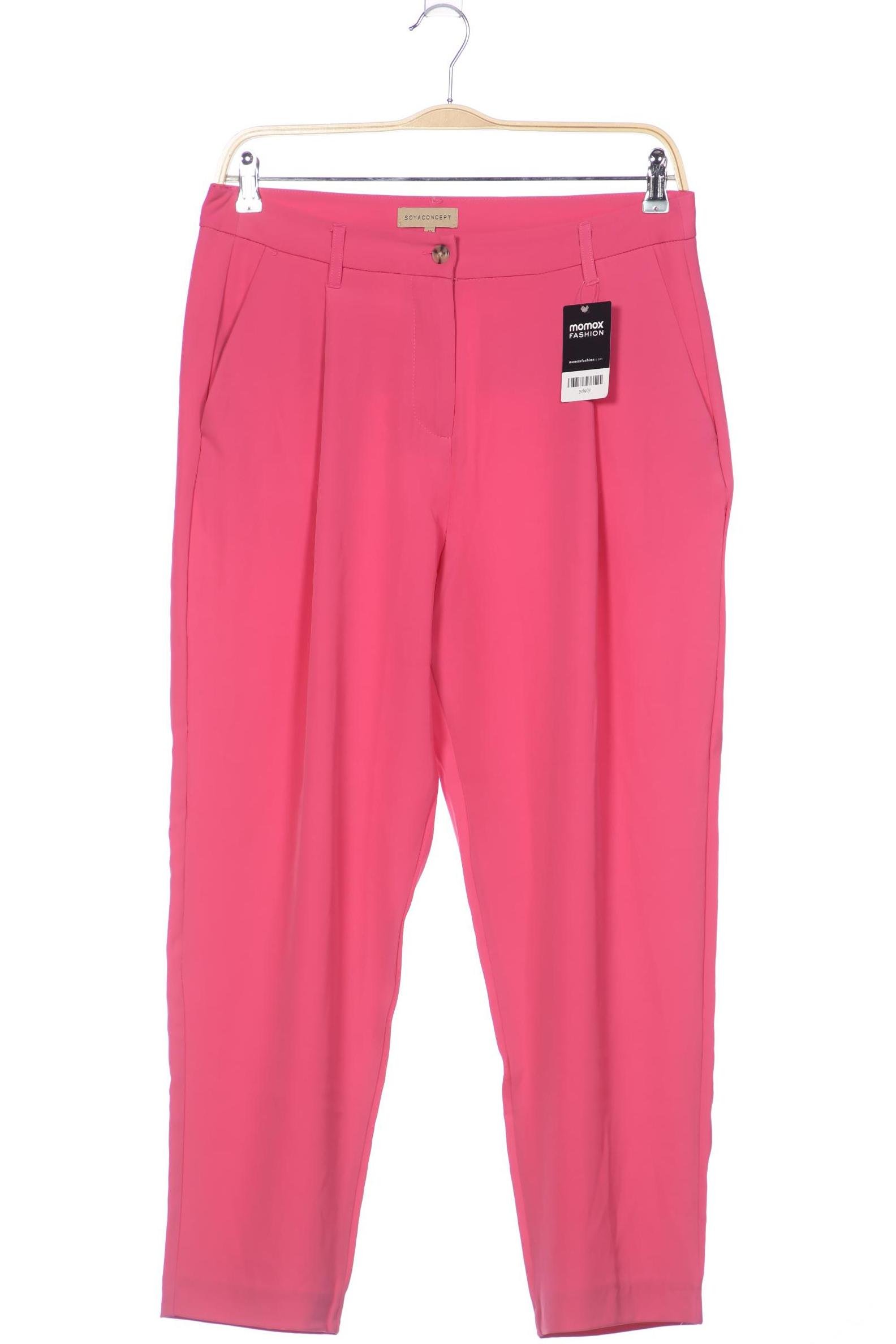 

soyaconcept Damen Stoffhose, pink, Gr. 42