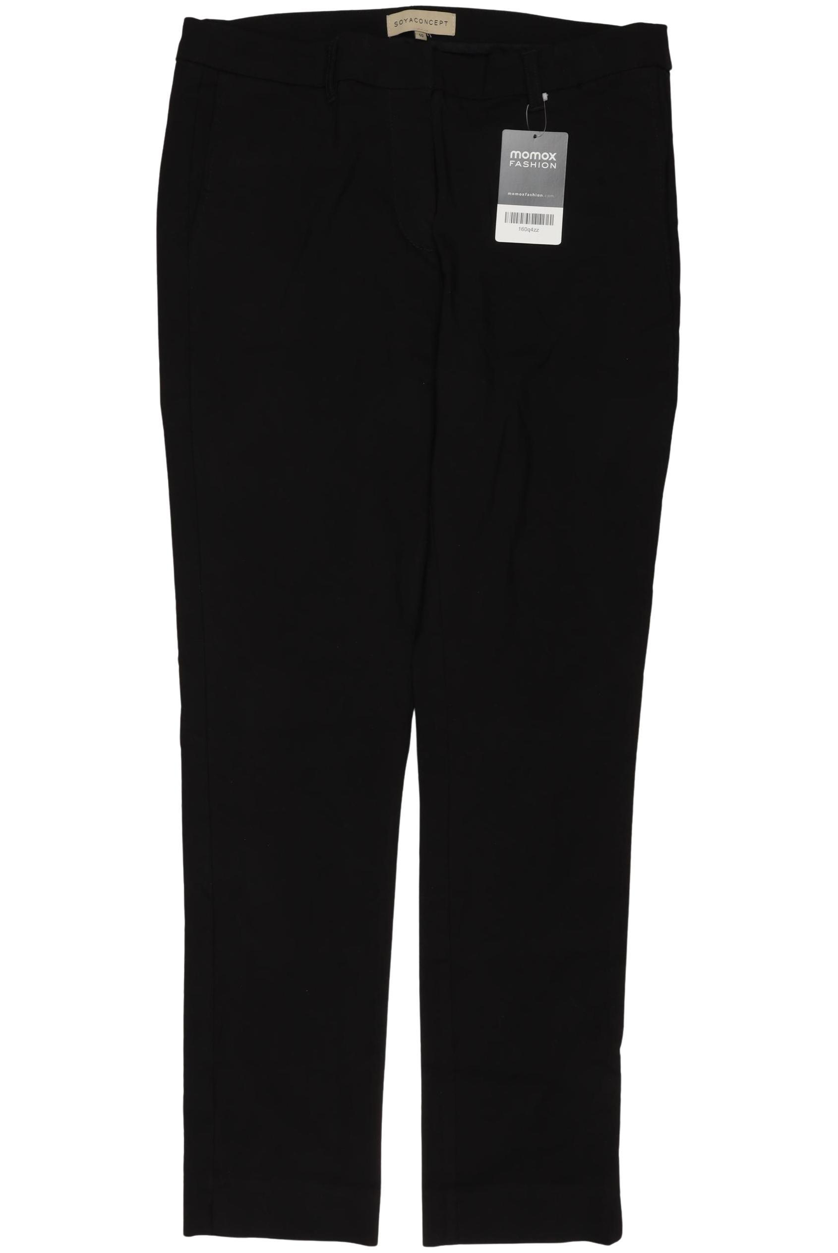 

soyaconcept Damen Stoffhose, schwarz, Gr. 40