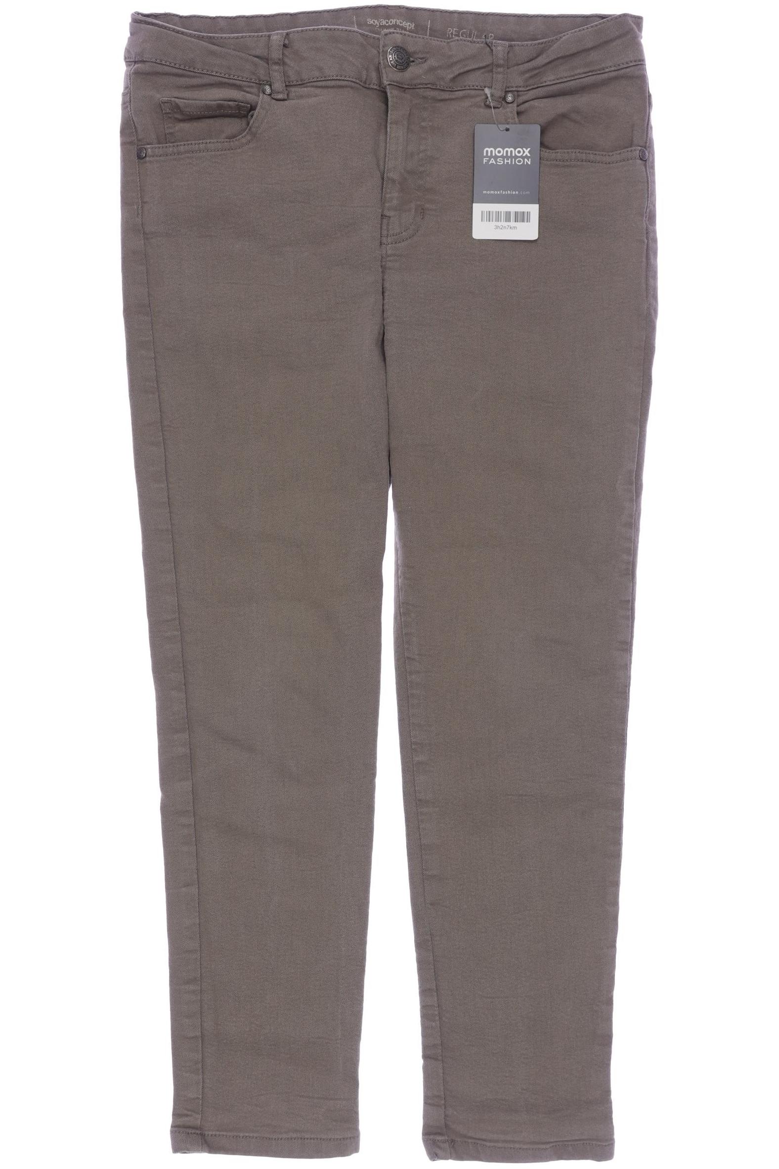 

soyaconcept Damen Stoffhose, beige, Gr. 31