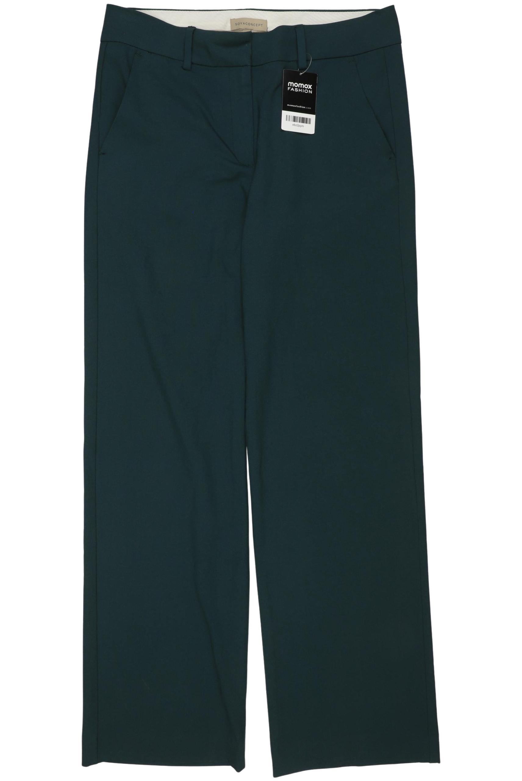 

soyaconcept Damen Stoffhose, türkis, Gr. 40