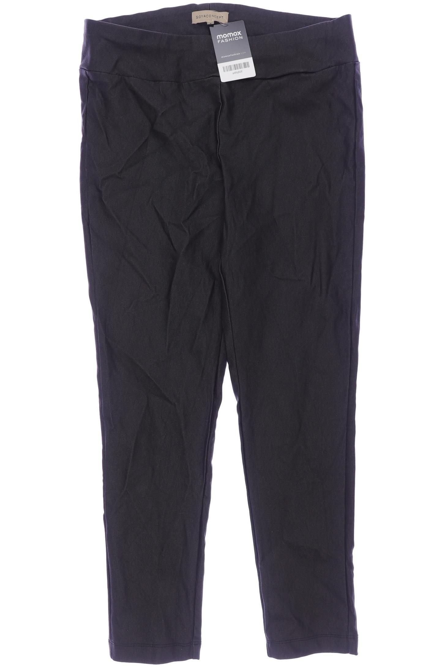

soyaconcept Damen Stoffhose, schwarz, Gr. 44