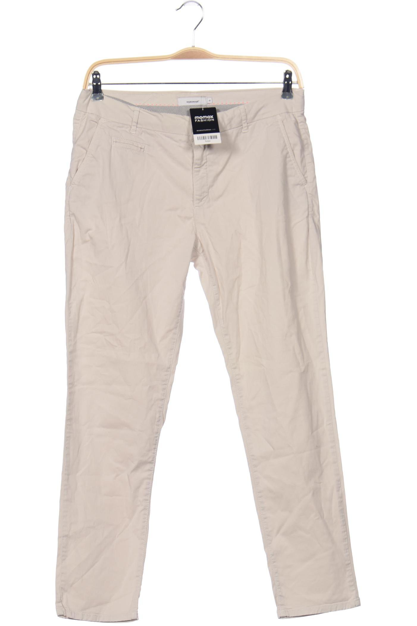 

soyaconcept Damen Stoffhose, cremeweiß, Gr. 40