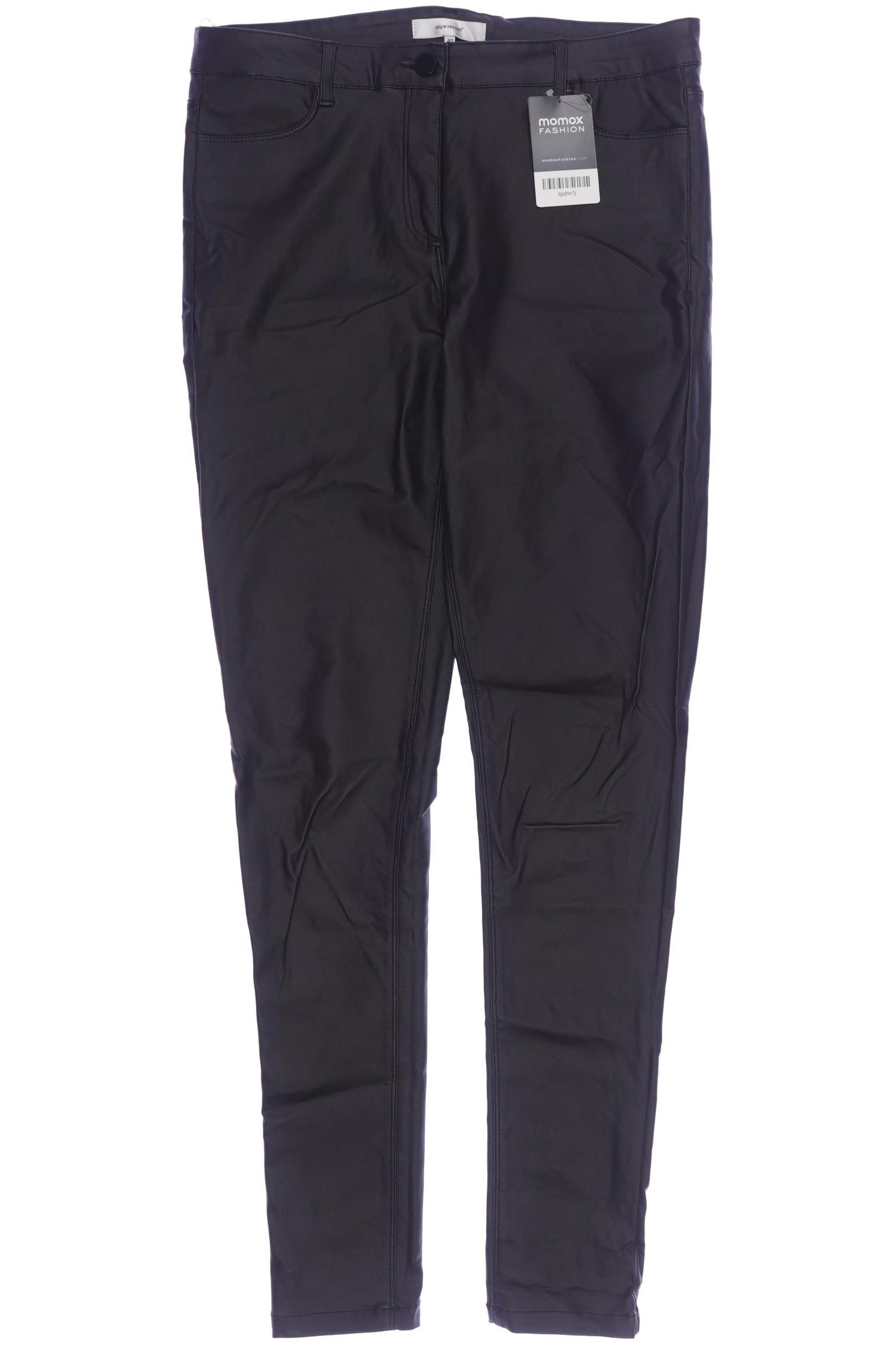 

soyaconcept Damen Stoffhose, schwarz, Gr. 42