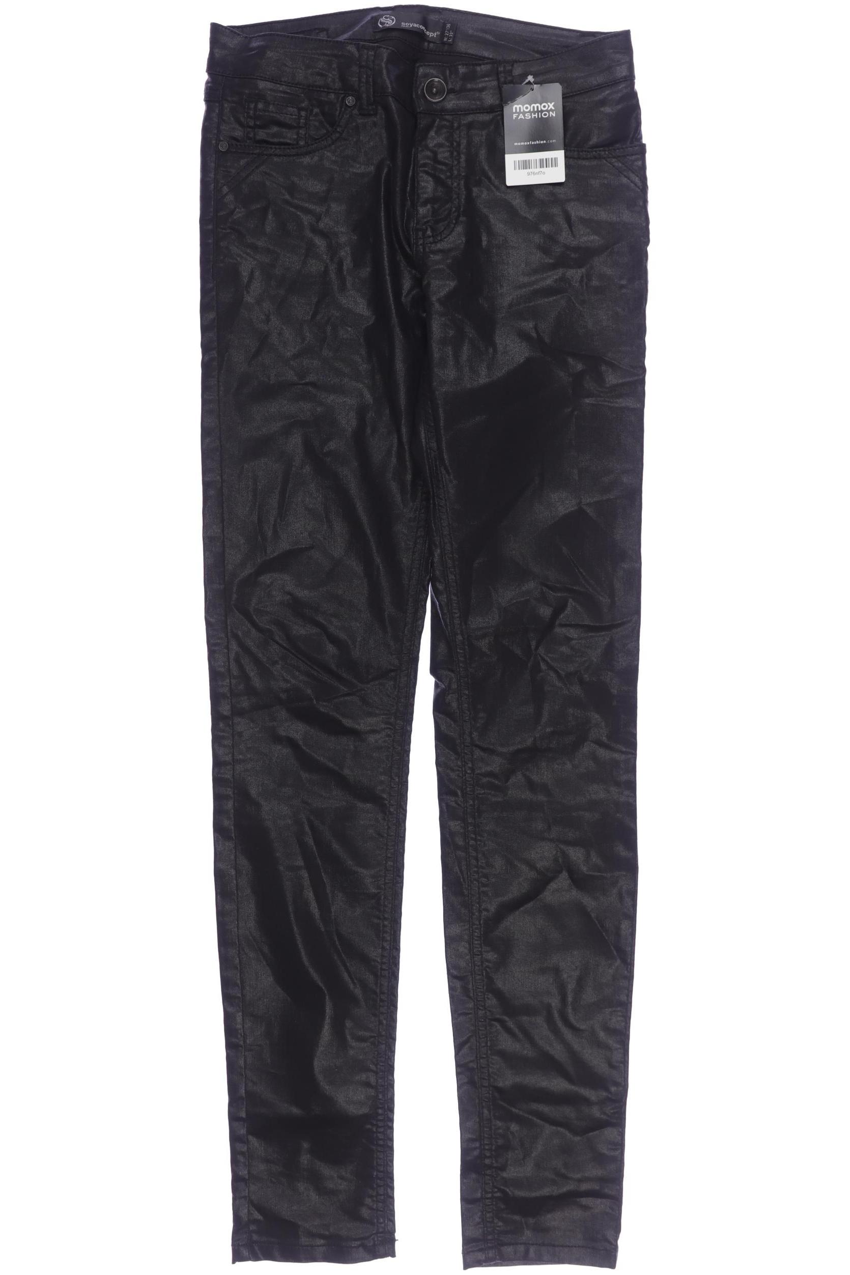 

soyaconcept Damen Stoffhose, schwarz, Gr. 27