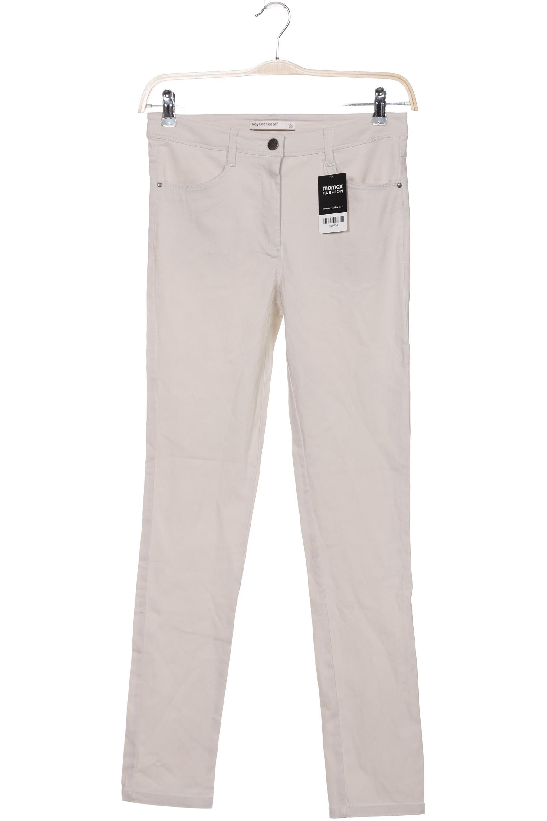 

soyaconcept Damen Stoffhose, cremeweiß, Gr. 40