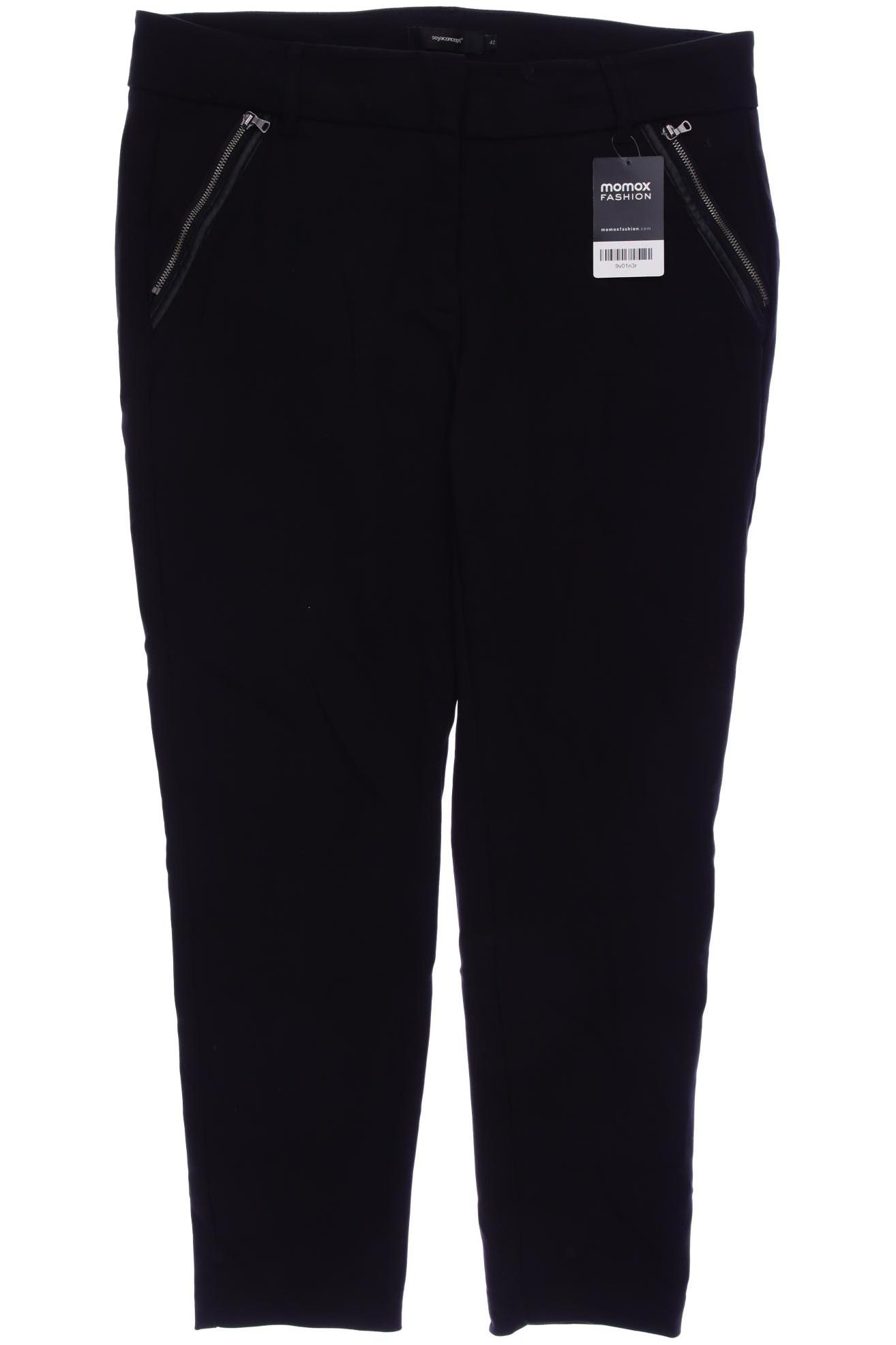 

soyaconcept Damen Stoffhose, schwarz