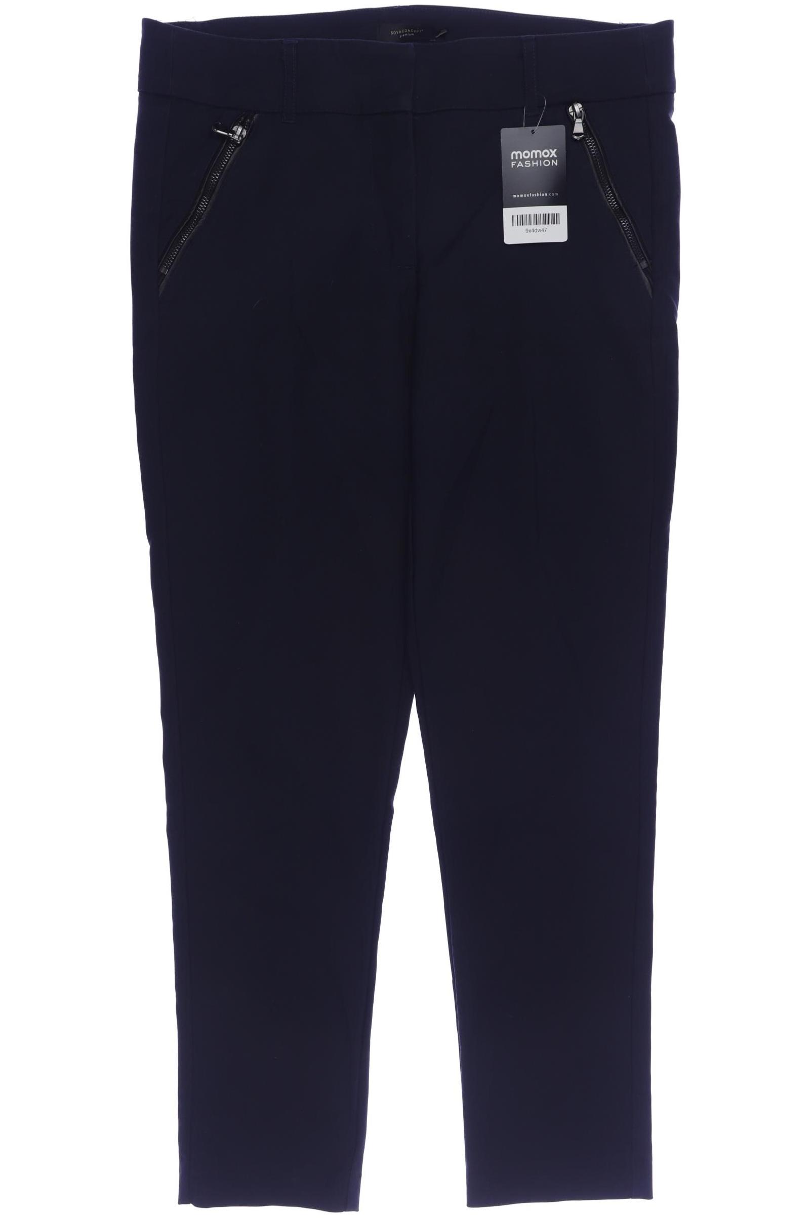 

soyaconcept Damen Stoffhose, marineblau, Gr. 38
