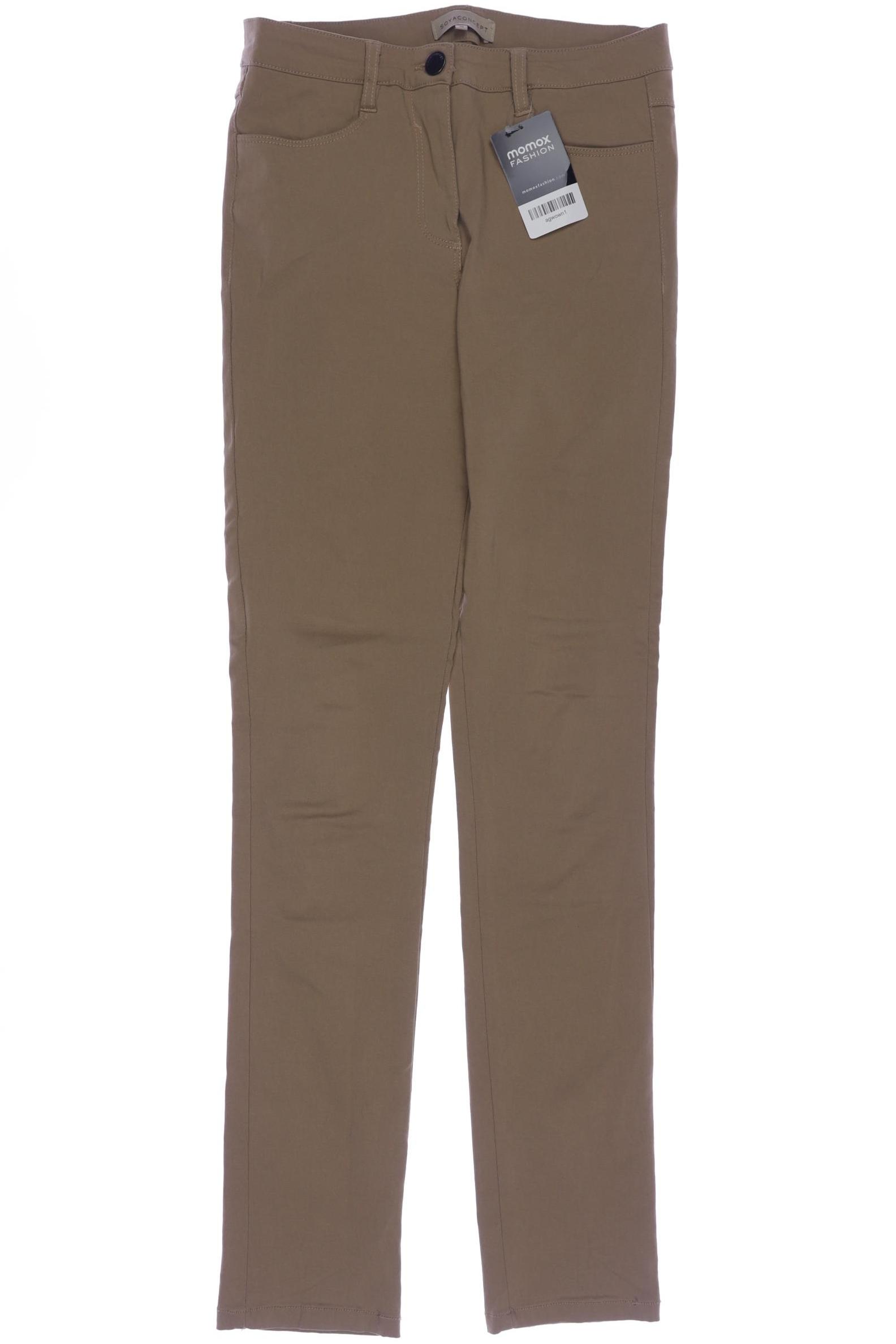 

soyaconcept Damen Stoffhose, beige, Gr. 36