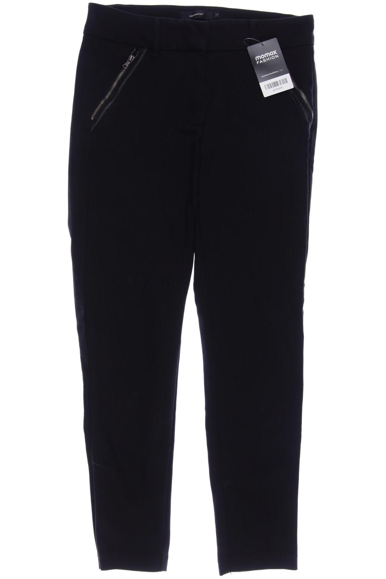 

soyaconcept Damen Stoffhose, schwarz, Gr. 34