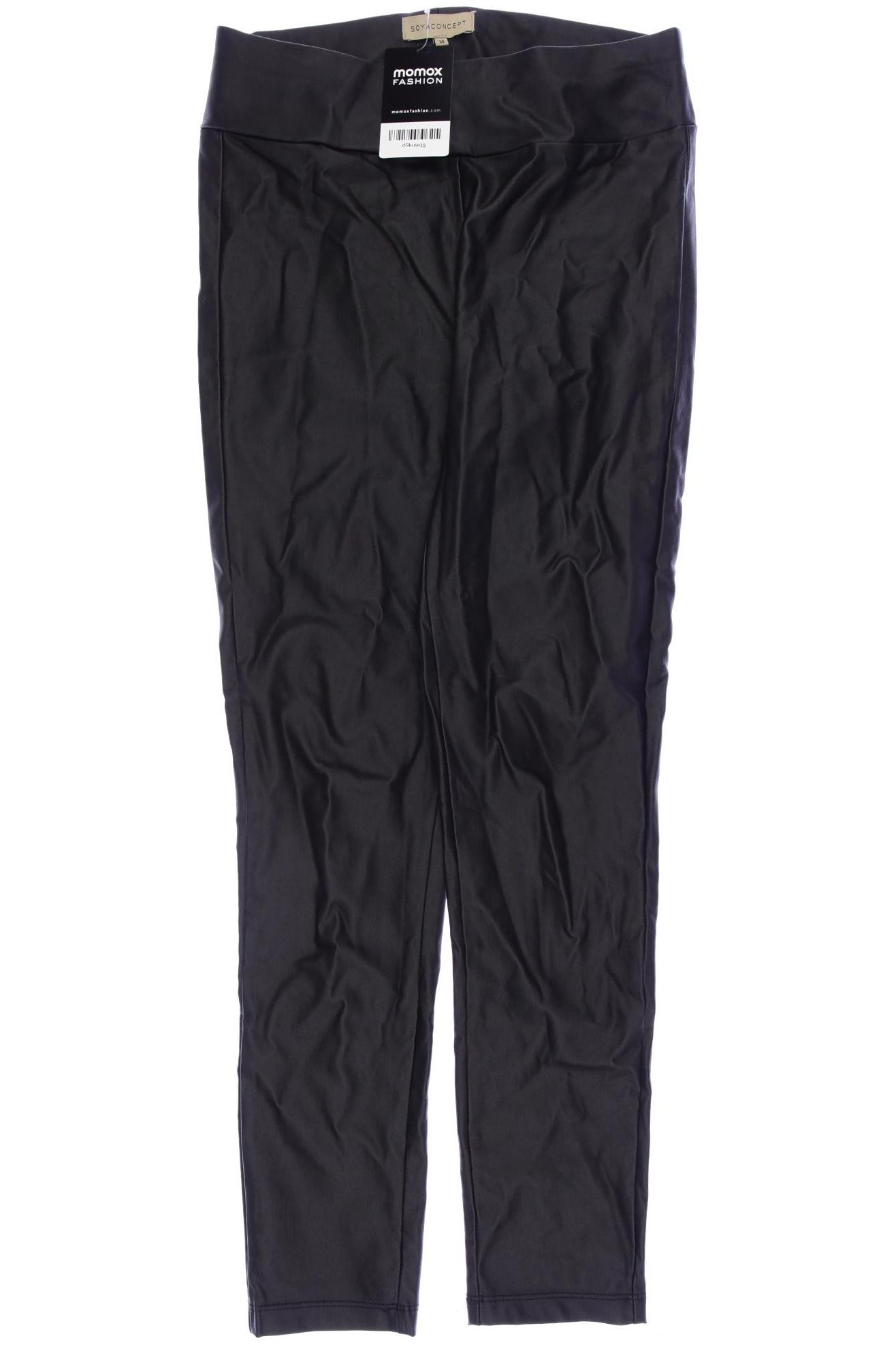

soyaconcept Damen Stoffhose, schwarz, Gr. 38
