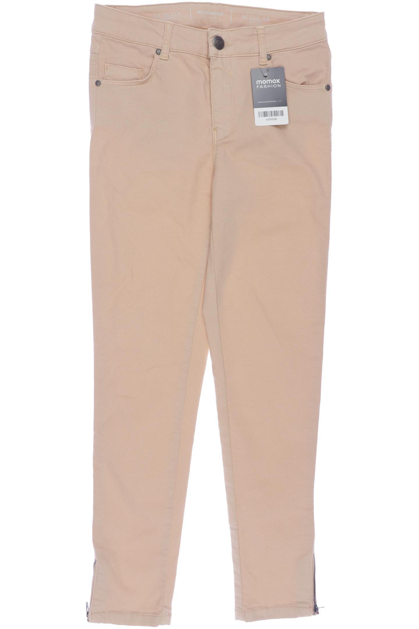 

soyaconcept Damen Stoffhose, beige, Gr. 36