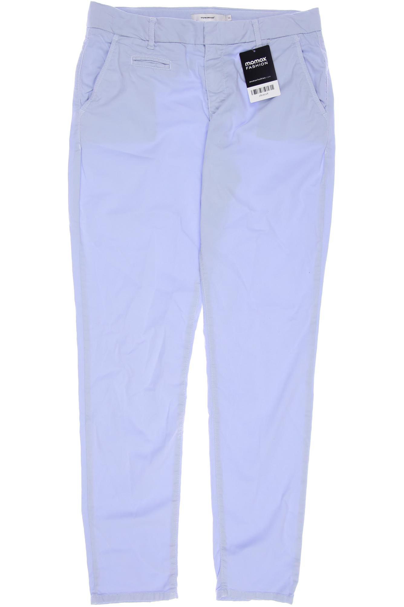 

soyaconcept Damen Stoffhose, hellblau, Gr. 29