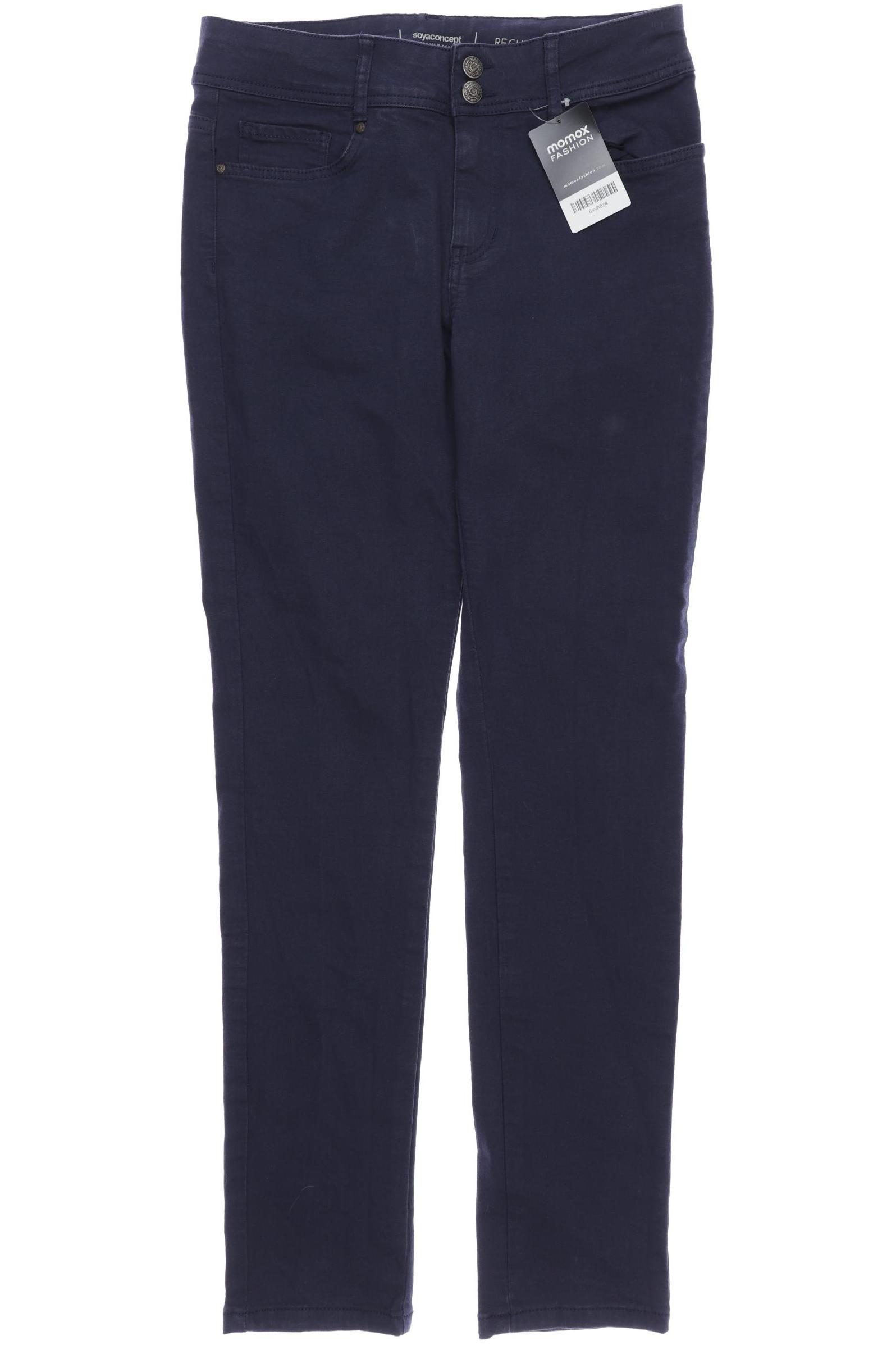 

soyaconcept Damen Stoffhose, marineblau, Gr. 29