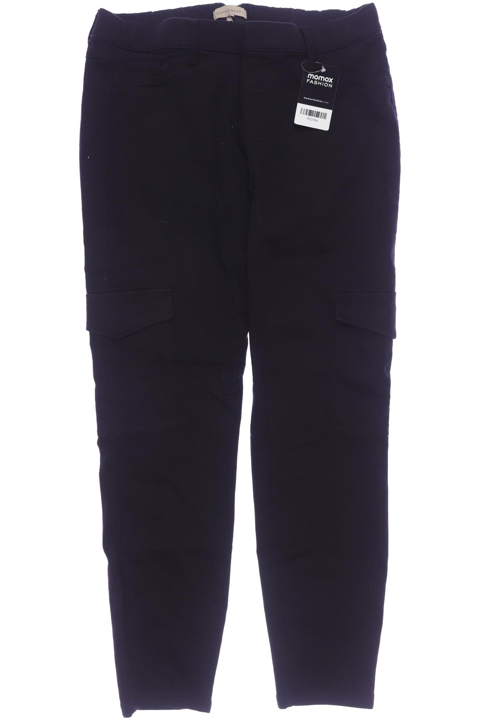 

soyaconcept Damen Stoffhose, schwarz, Gr. 44