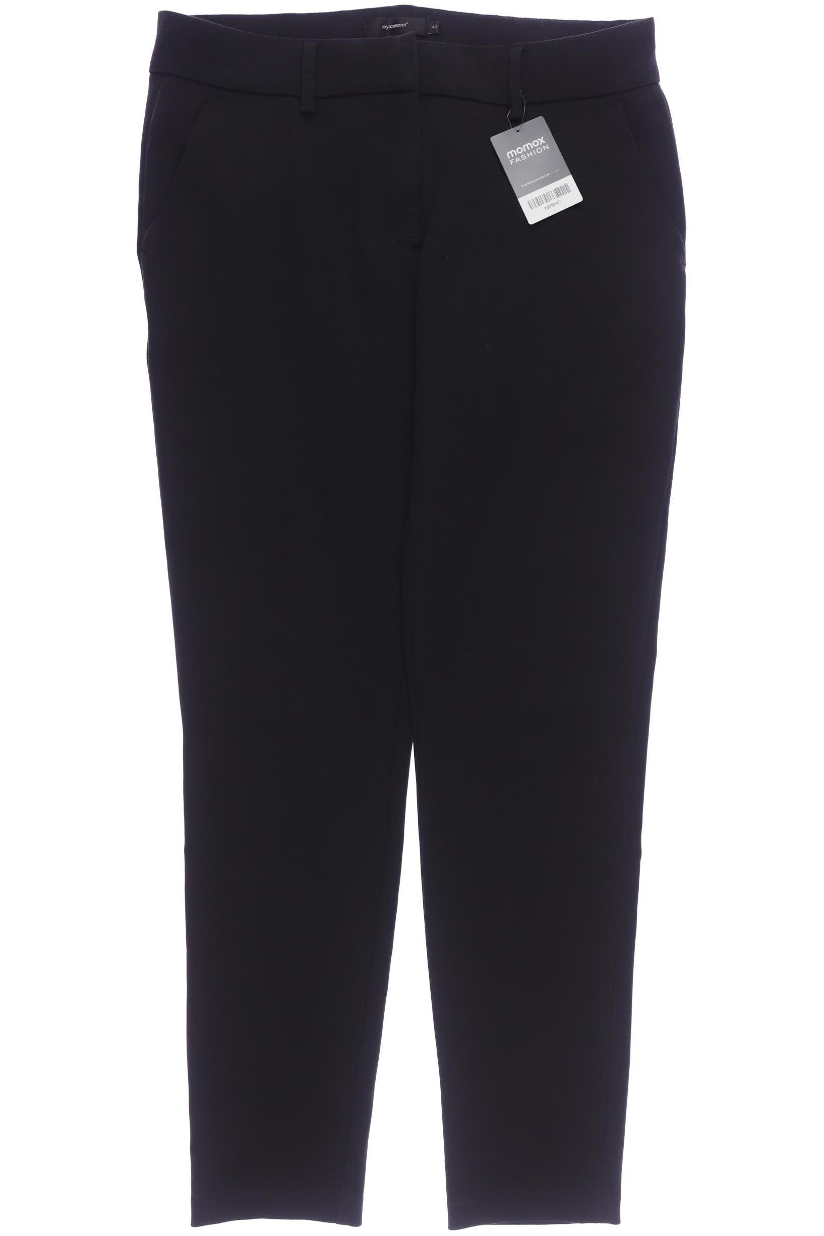 Thumbnail - soyaconcept Damen Stoffhose, schwarz, Gr. 40