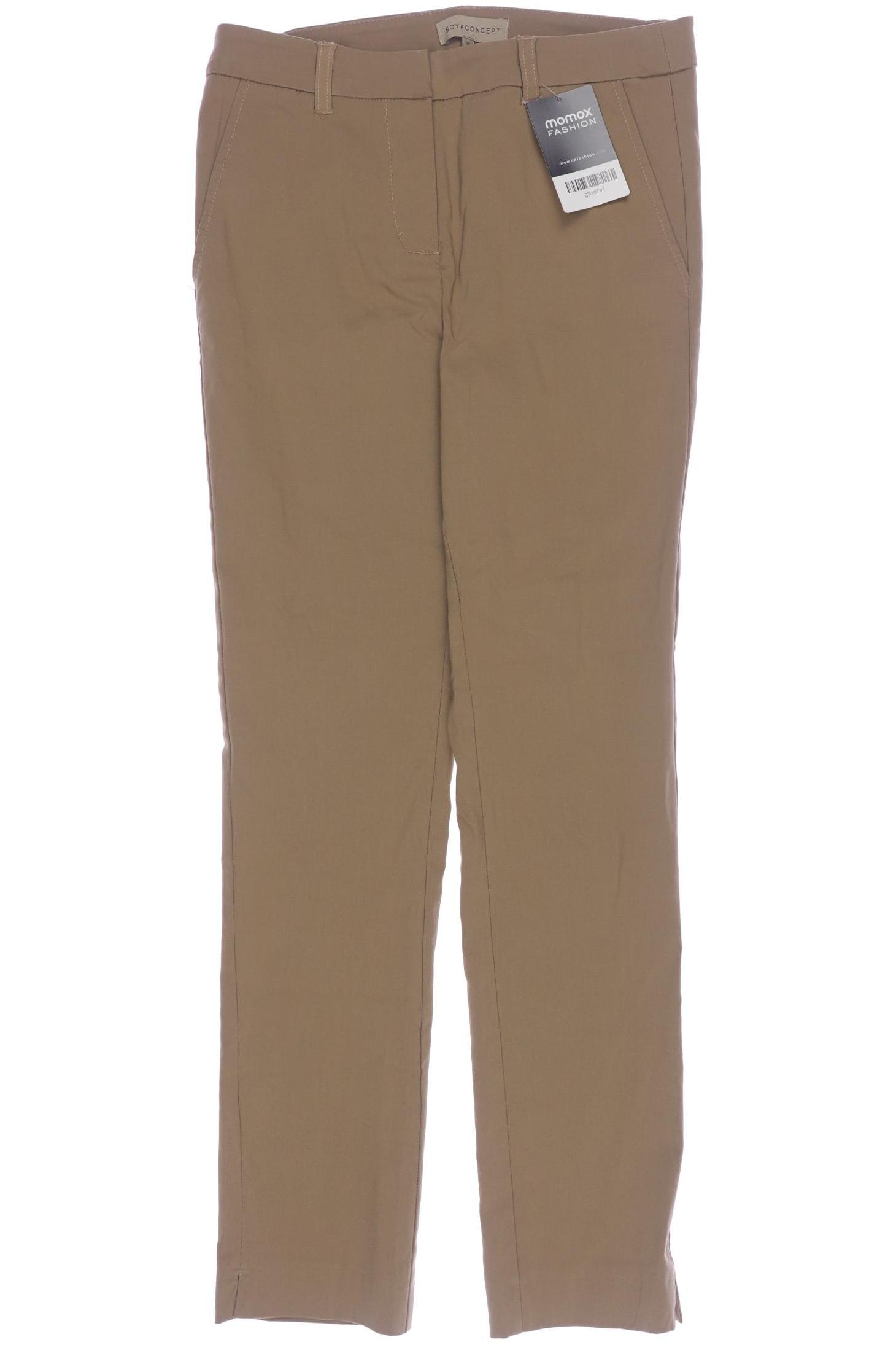 

soyaconcept Damen Stoffhose, beige, Gr. 36
