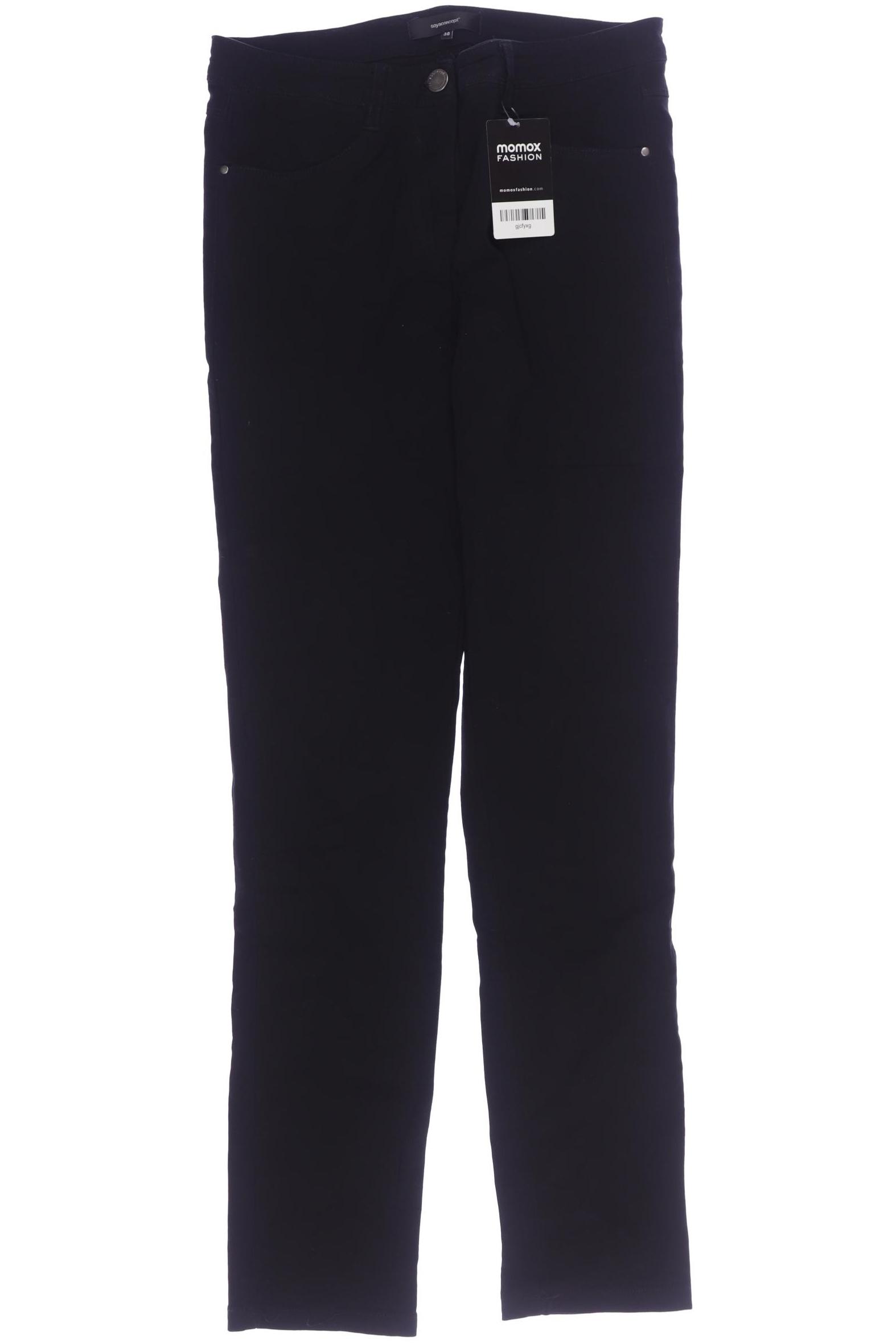 

soyaconcept Damen Stoffhose, schwarz, Gr. 38