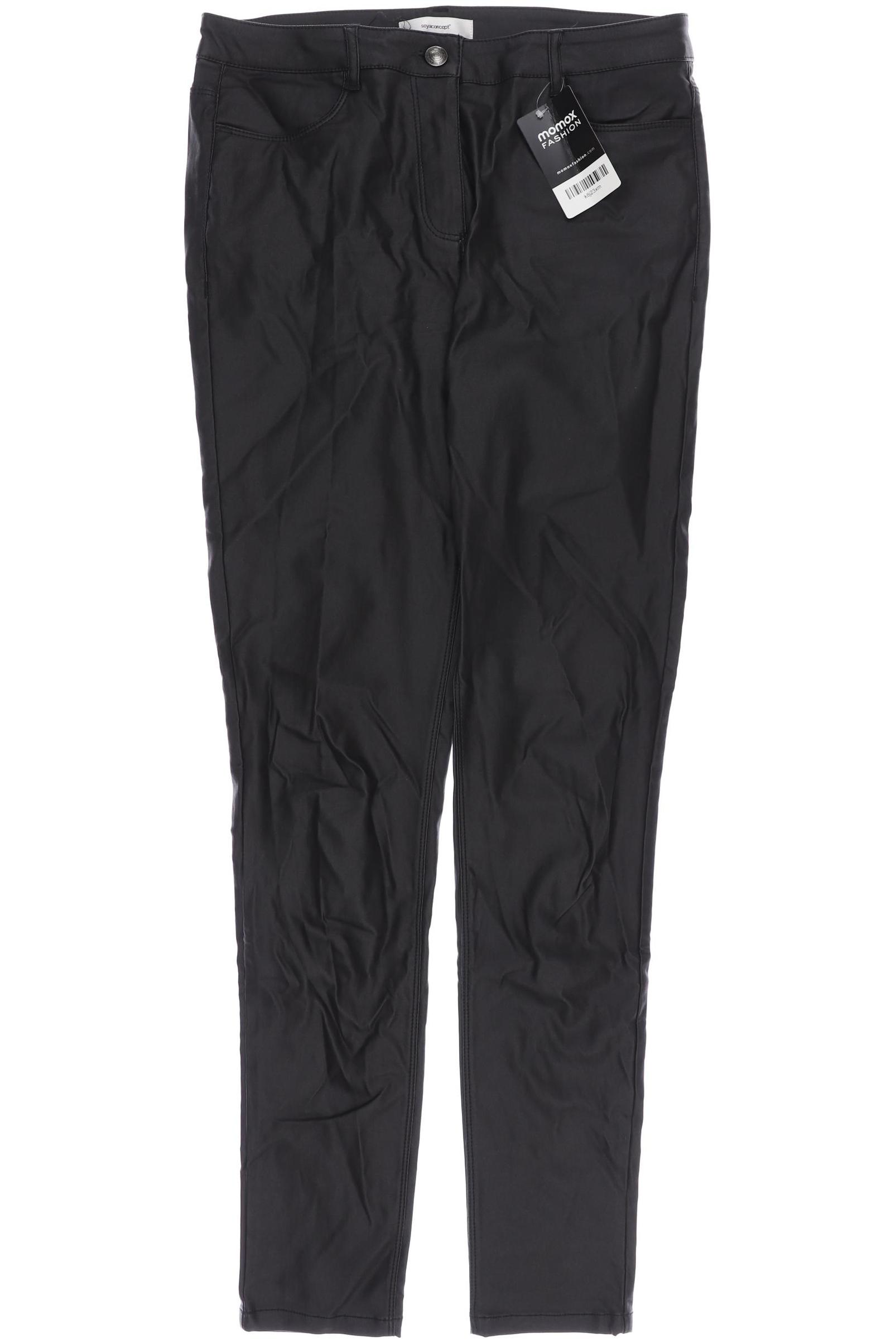 

soyaconcept Damen Stoffhose, schwarz