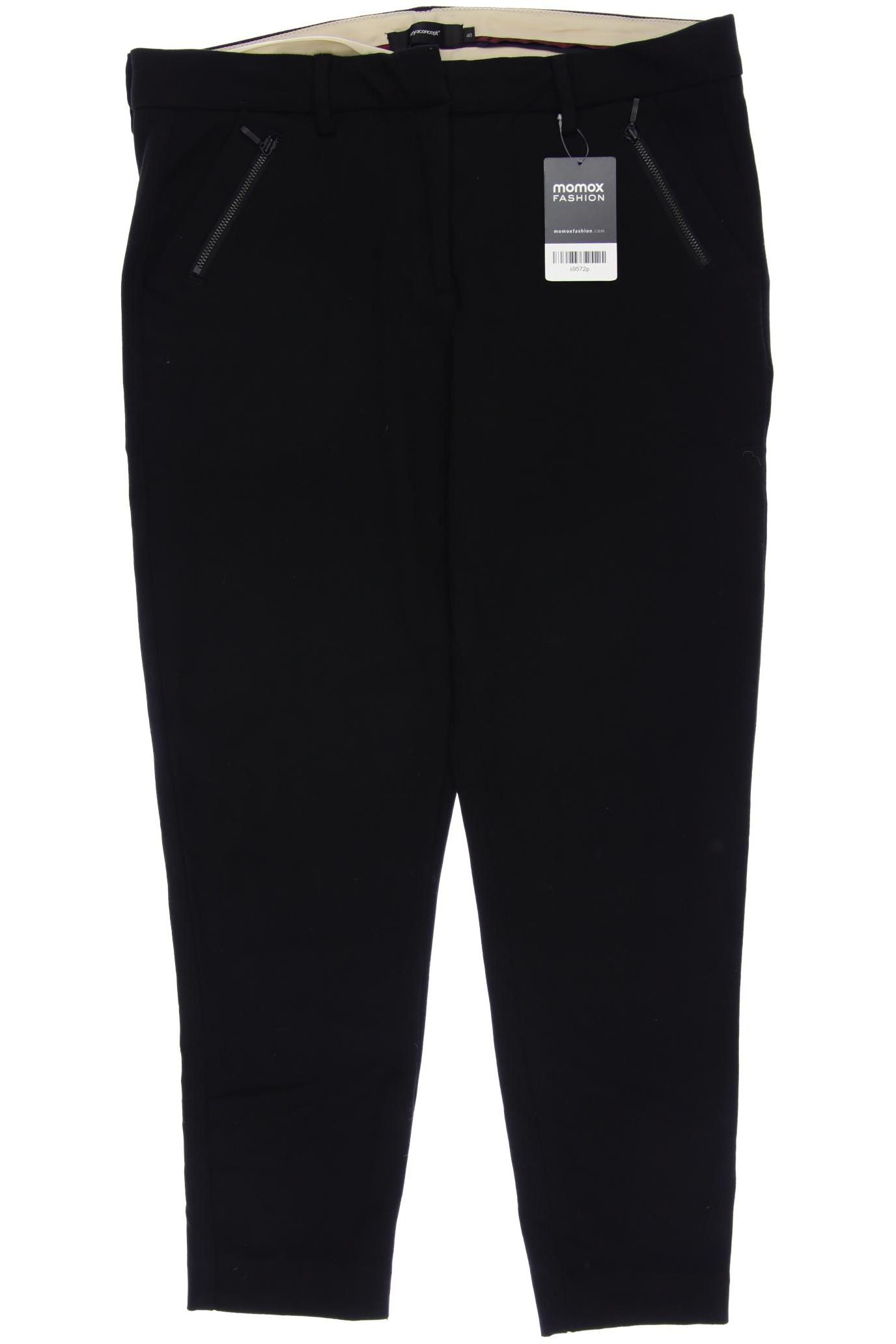 

soyaconcept Damen Stoffhose, schwarz, Gr. 40