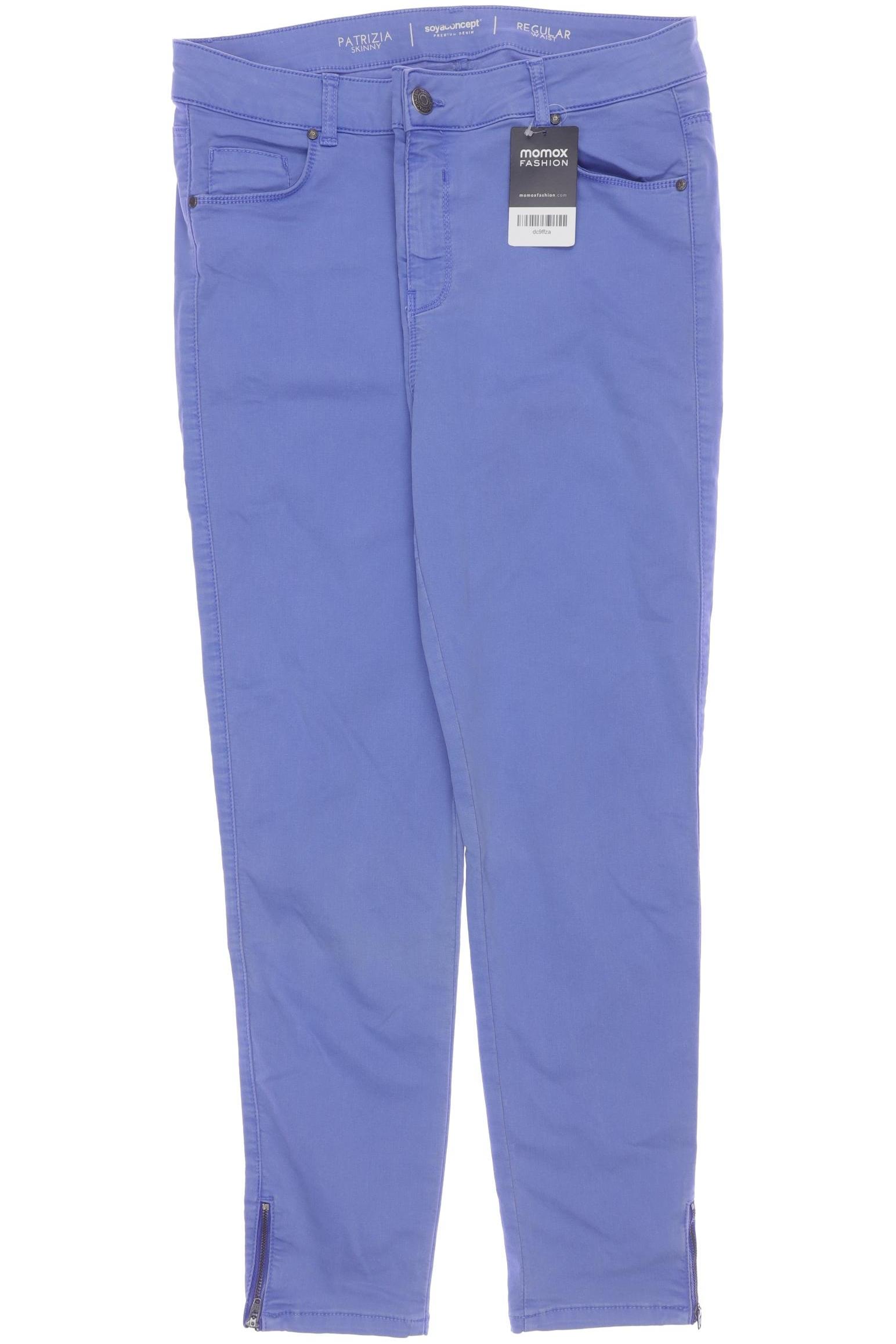 

soyaconcept Damen Stoffhose, blau, Gr. 44