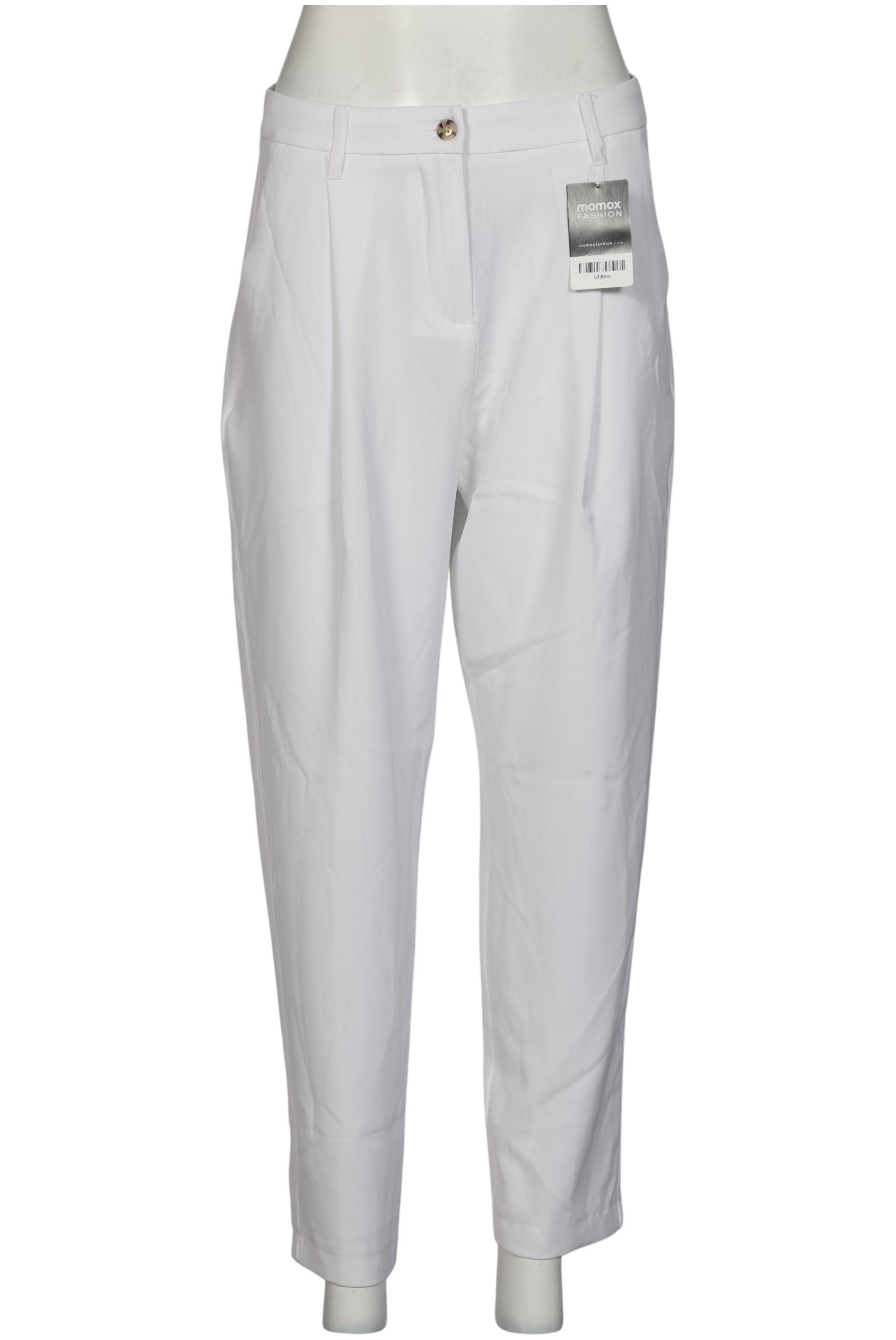 

soyaconcept Damen Stoffhose, weiß, Gr. 40