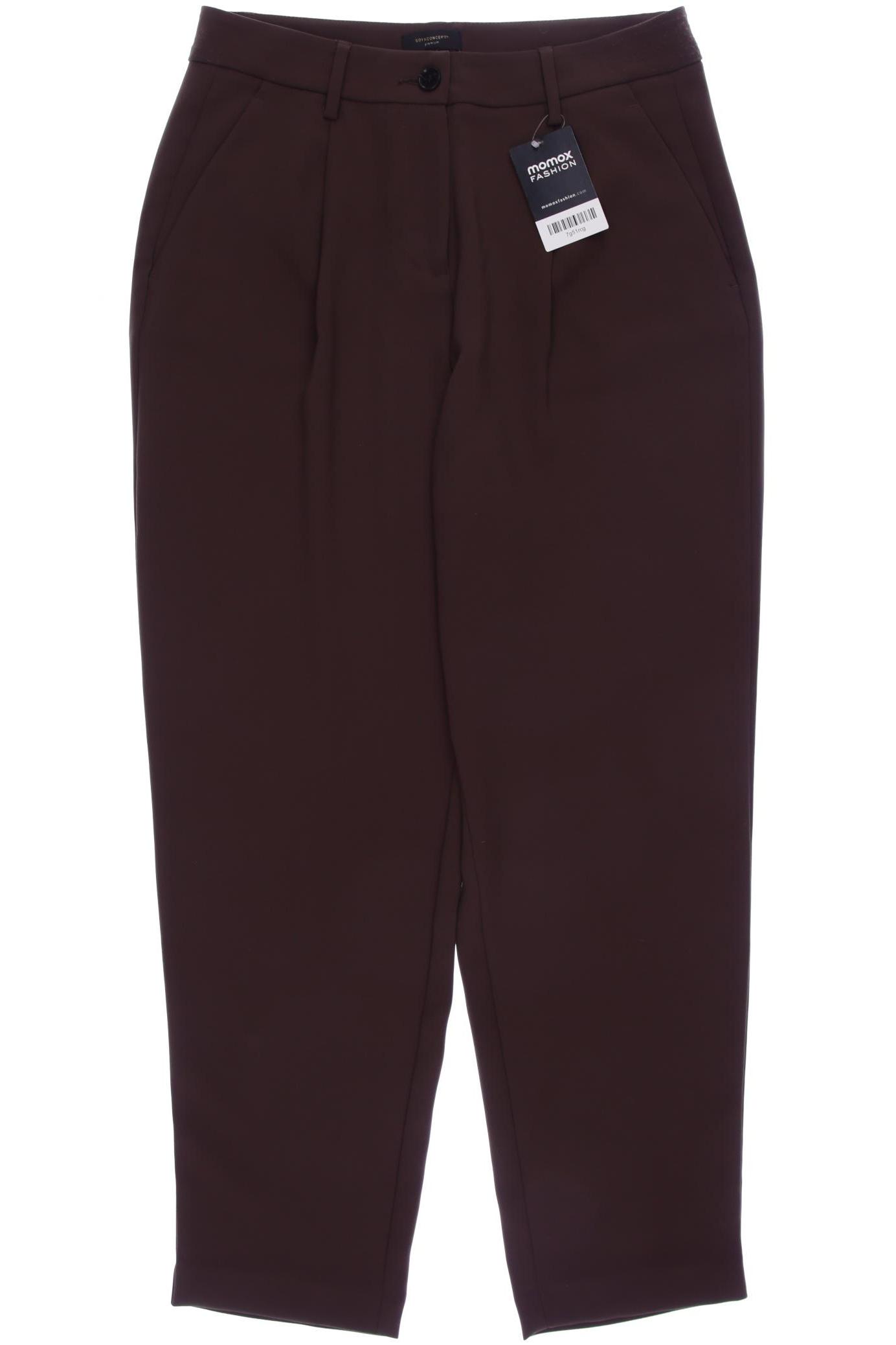 

soyaconcept Damen Stoffhose, braun, Gr. 38