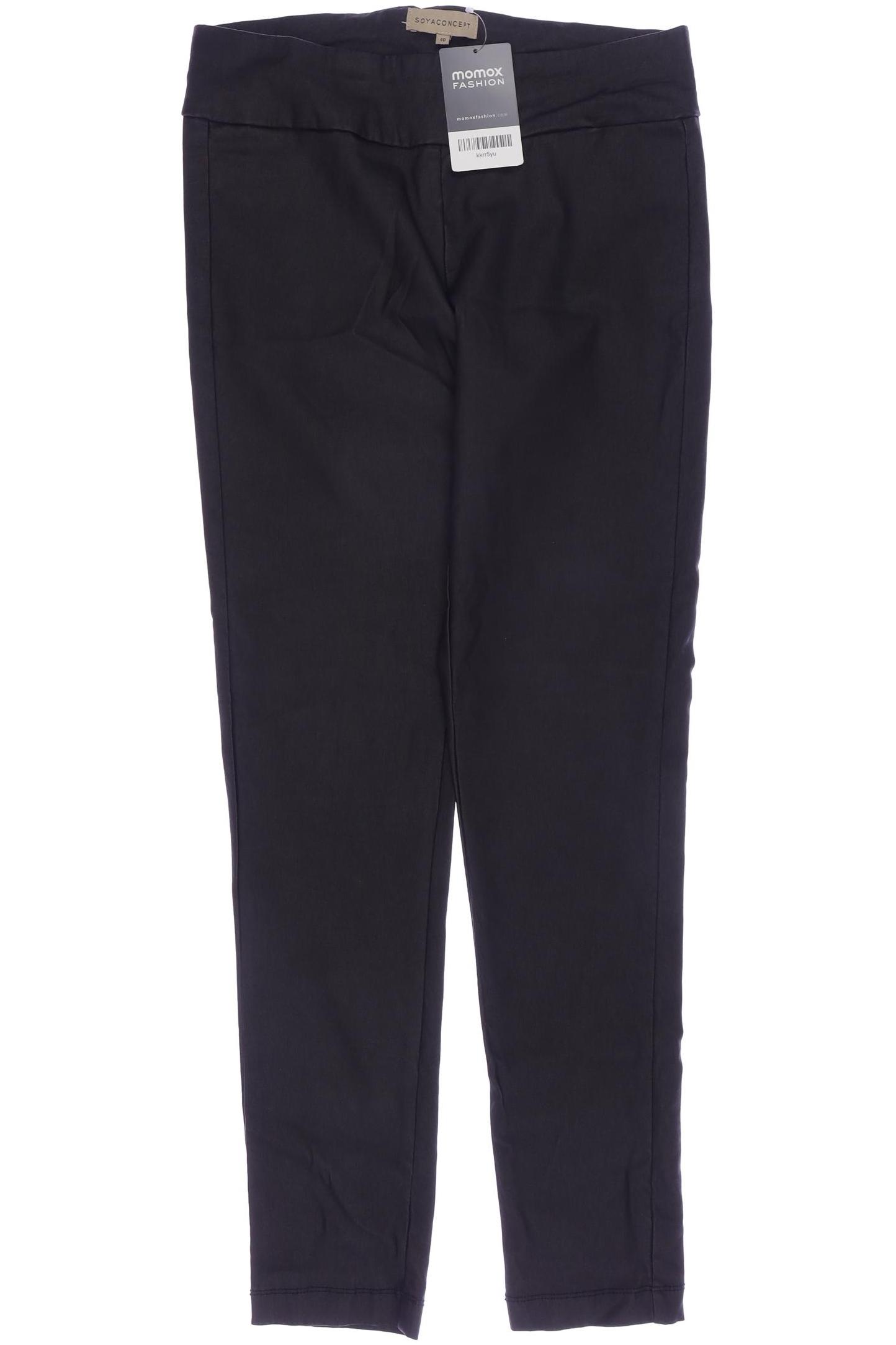 

soyaconcept Damen Stoffhose, schwarz, Gr. 40