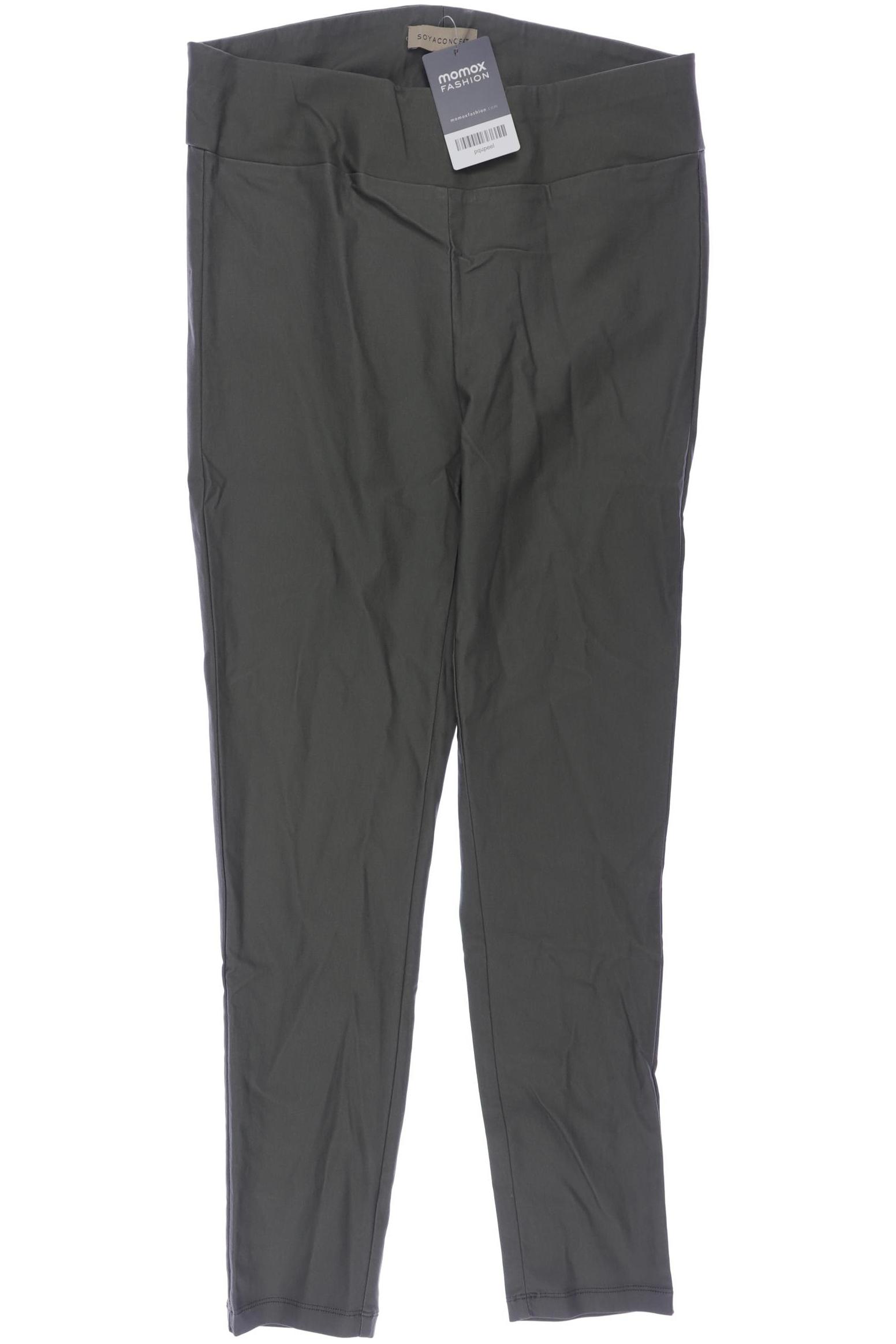

soyaconcept Damen Stoffhose, grün, Gr. 44