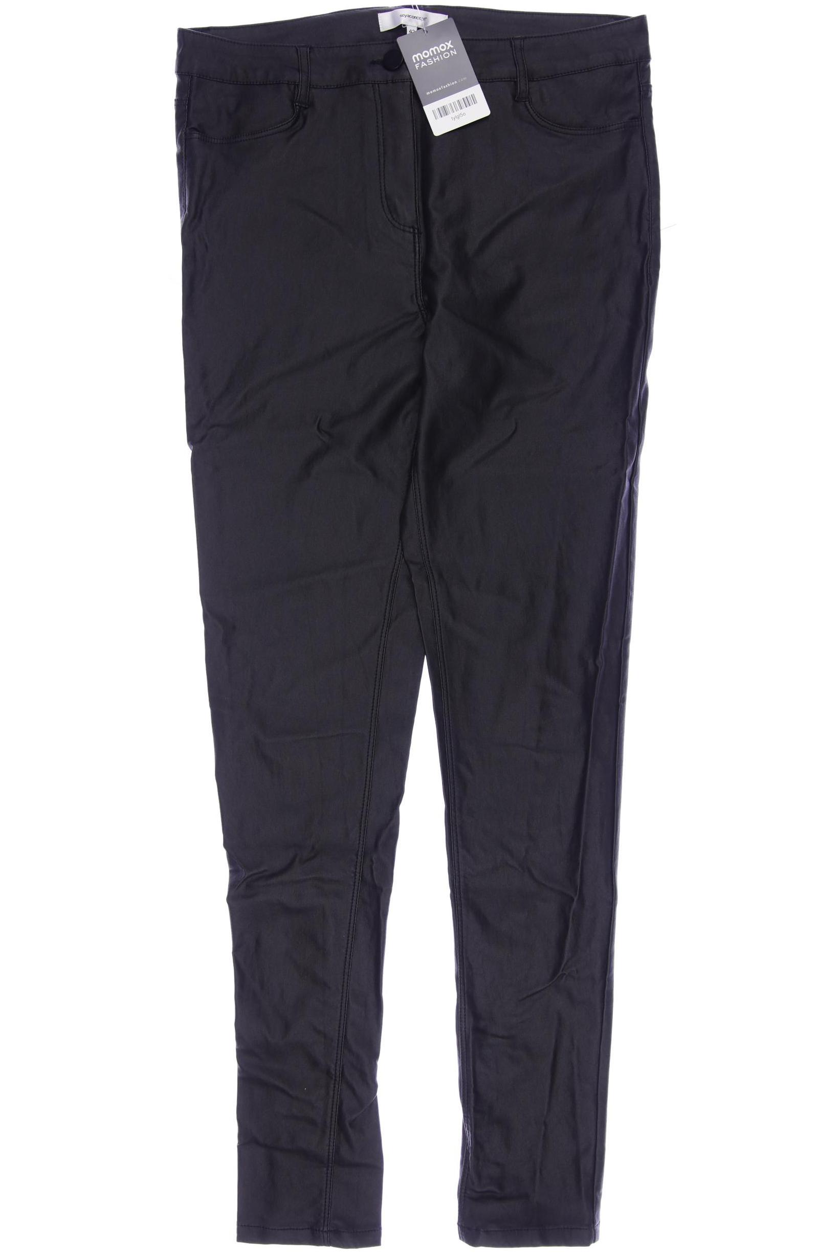 

soyaconcept Damen Stoffhose, schwarz, Gr. 42