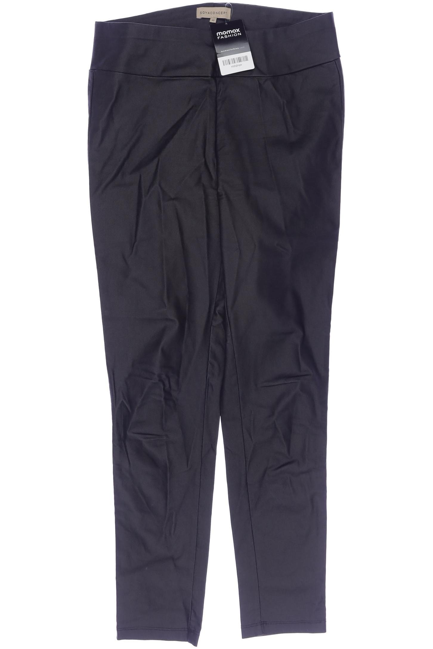 

soyaconcept Damen Stoffhose, schwarz, Gr. 42