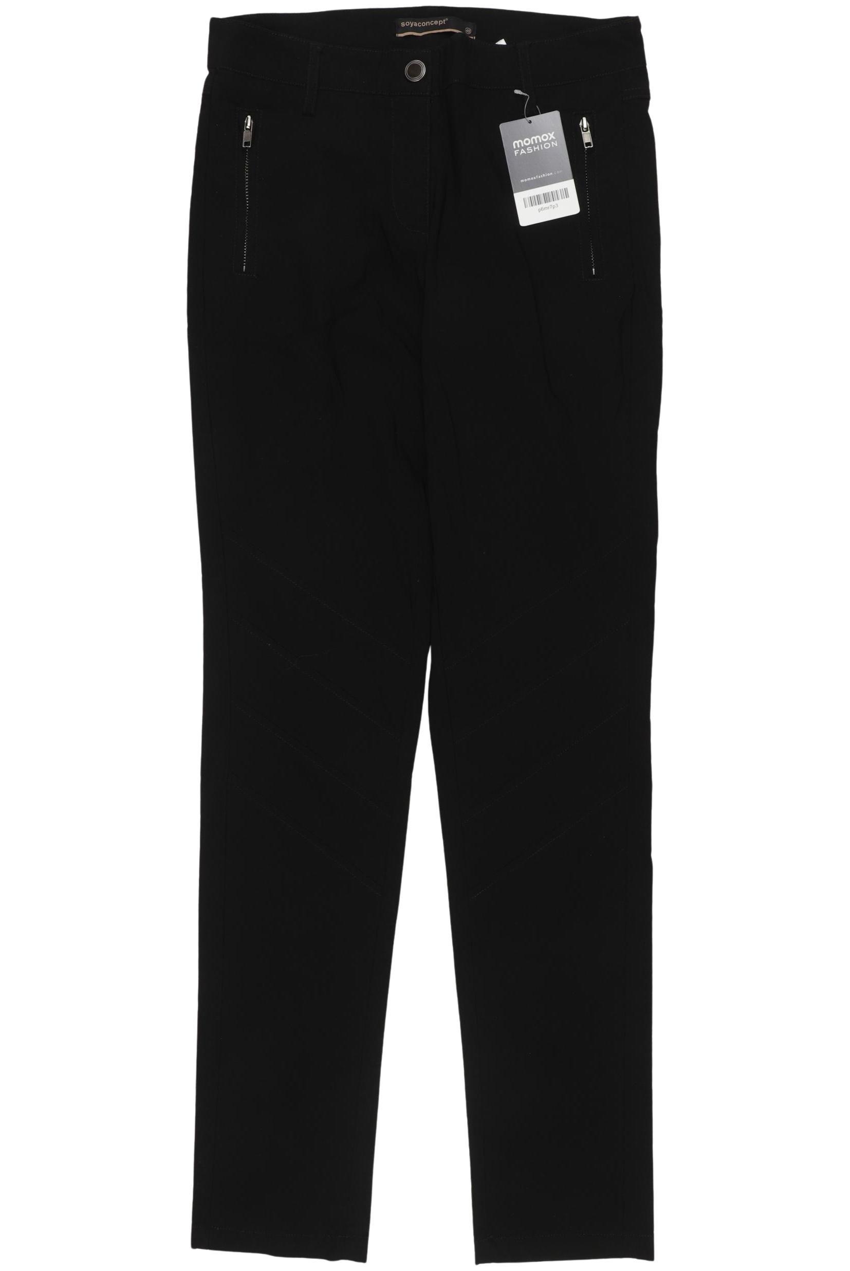 

soyaconcept Damen Stoffhose, schwarz, Gr. 40