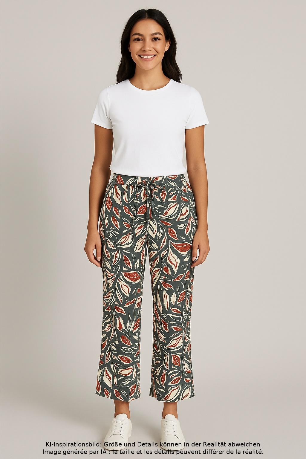 

soyaconcept Damen Stoffhose, mehrfarbig, Gr. 0