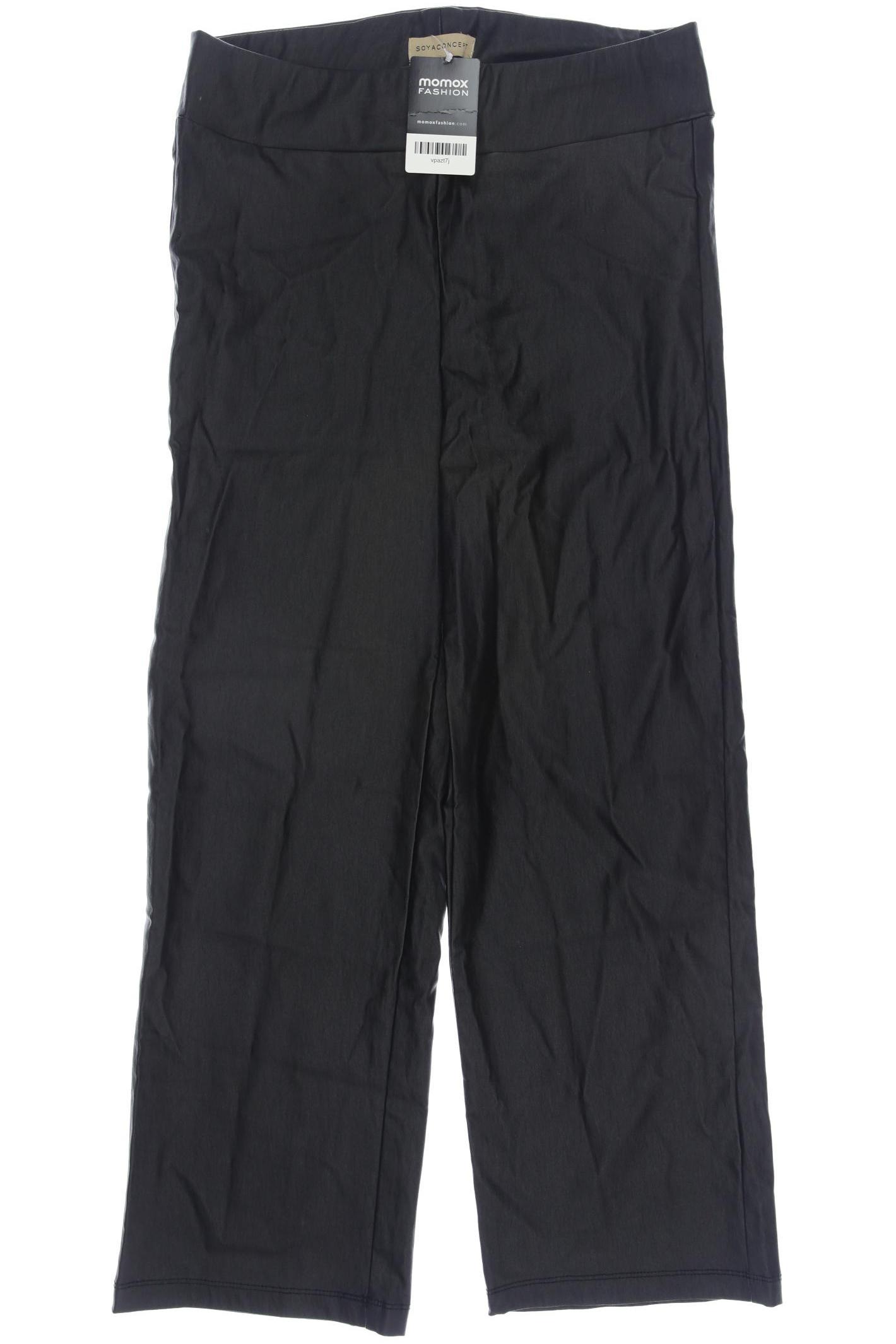 

soyaconcept Damen Stoffhose, schwarz, Gr. 42