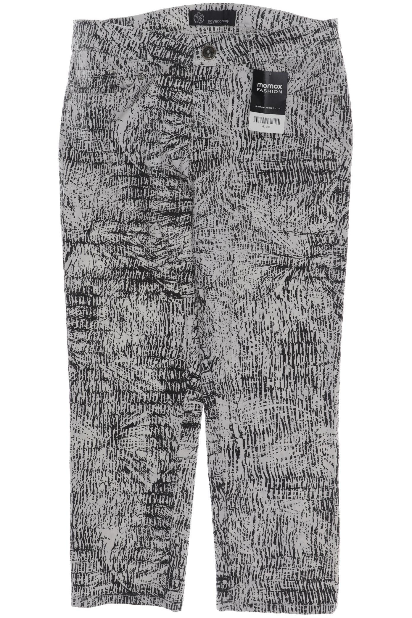 

soyaconcept Damen Stoffhose, weiß, Gr. 31