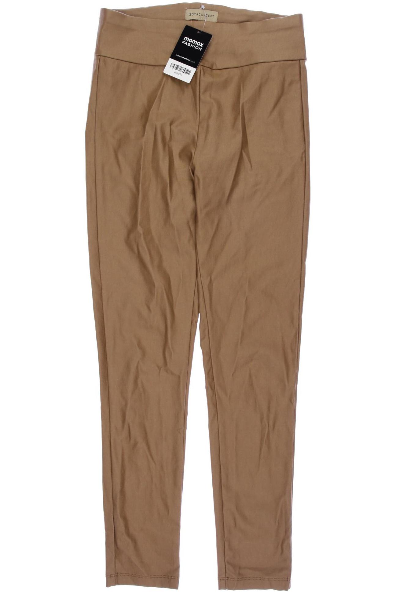 

soyaconcept Damen Stoffhose, beige, Gr. 38
