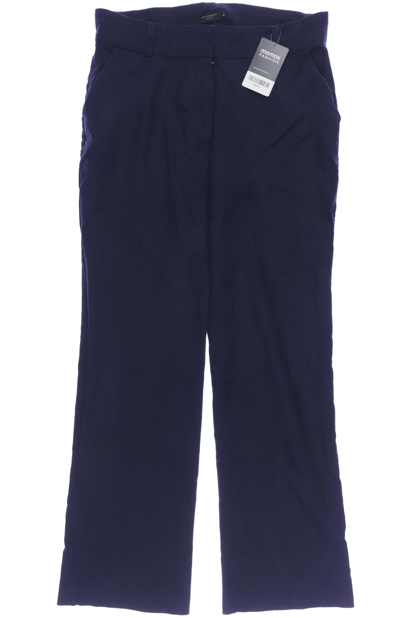 

soyaconcept Damen Stoffhose, marineblau, Gr. 40