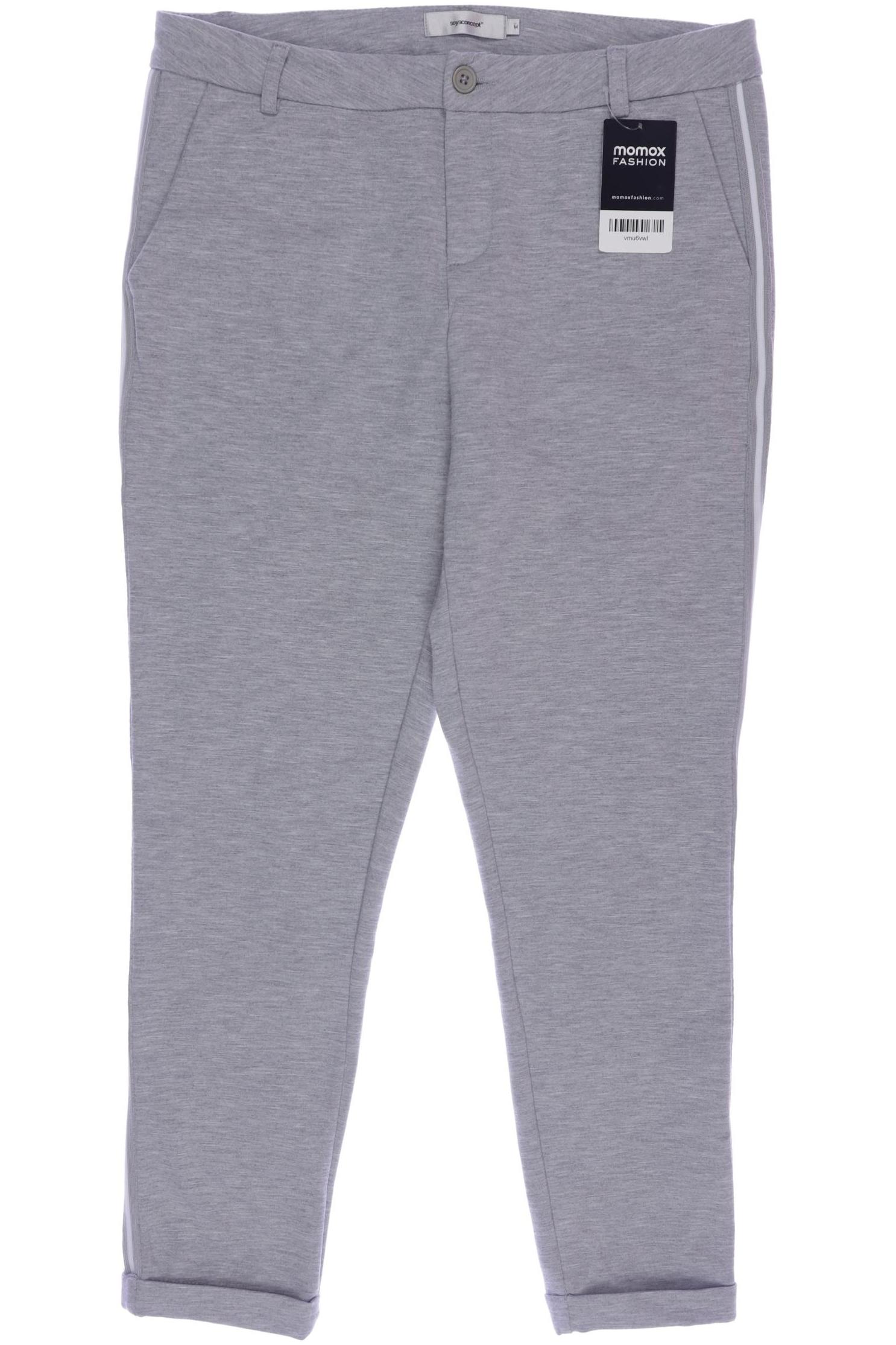 

soyaconcept Damen Stoffhose, grau, Gr. 0