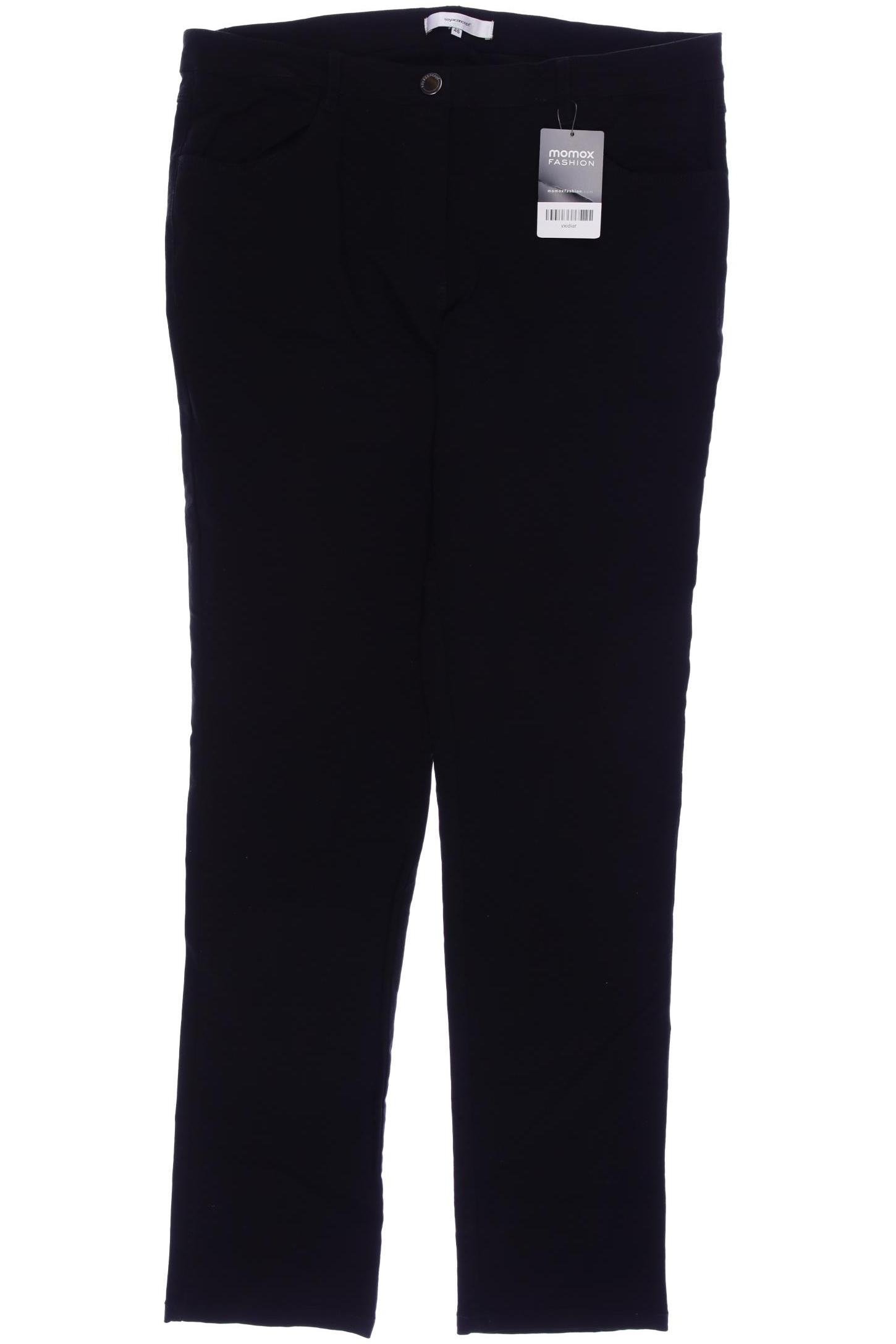 

soyaconcept Damen Stoffhose, schwarz